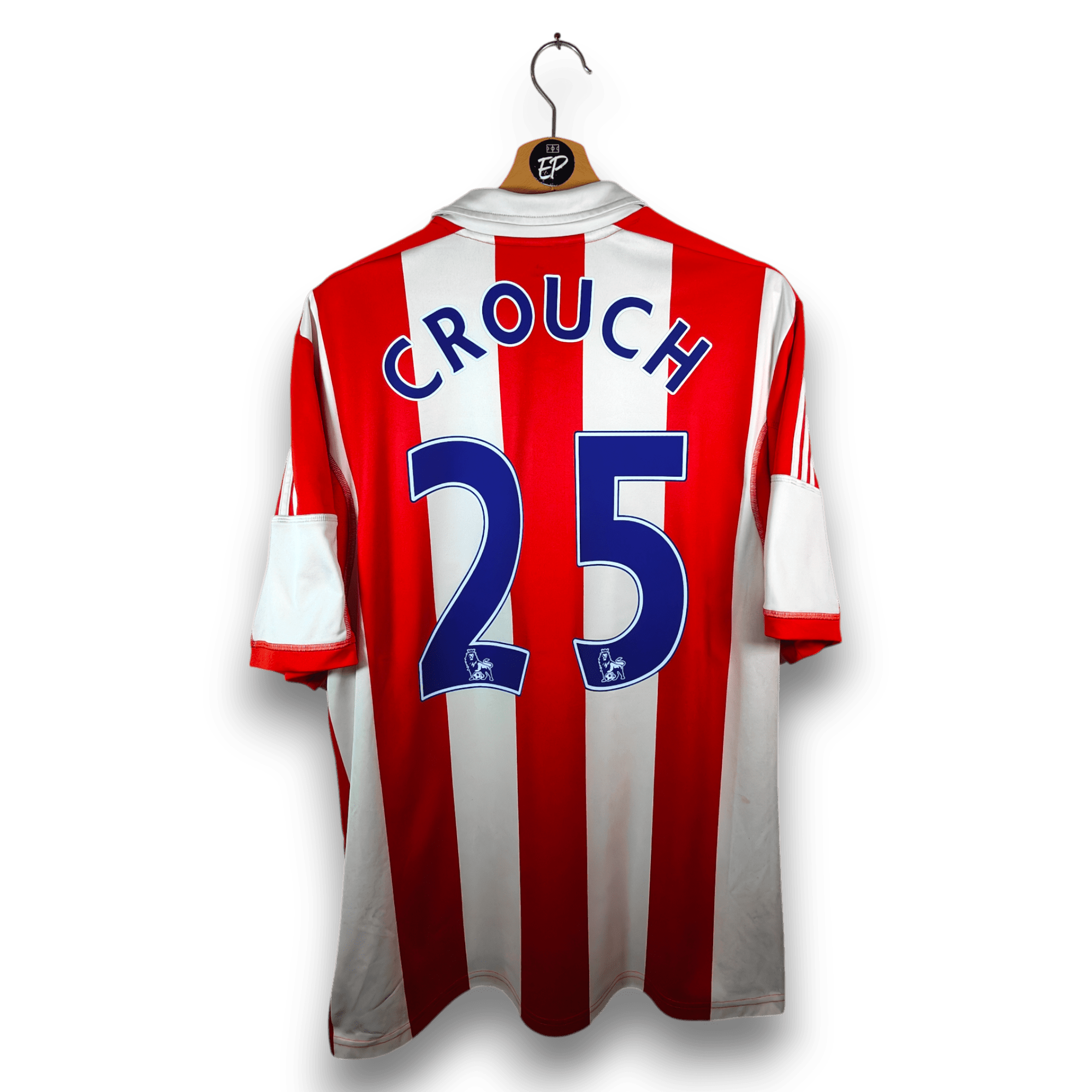2013 - 14 Stoke City Home Shirt Crouch 25 - 7.5/10 - (XL) - Eternal Pitch