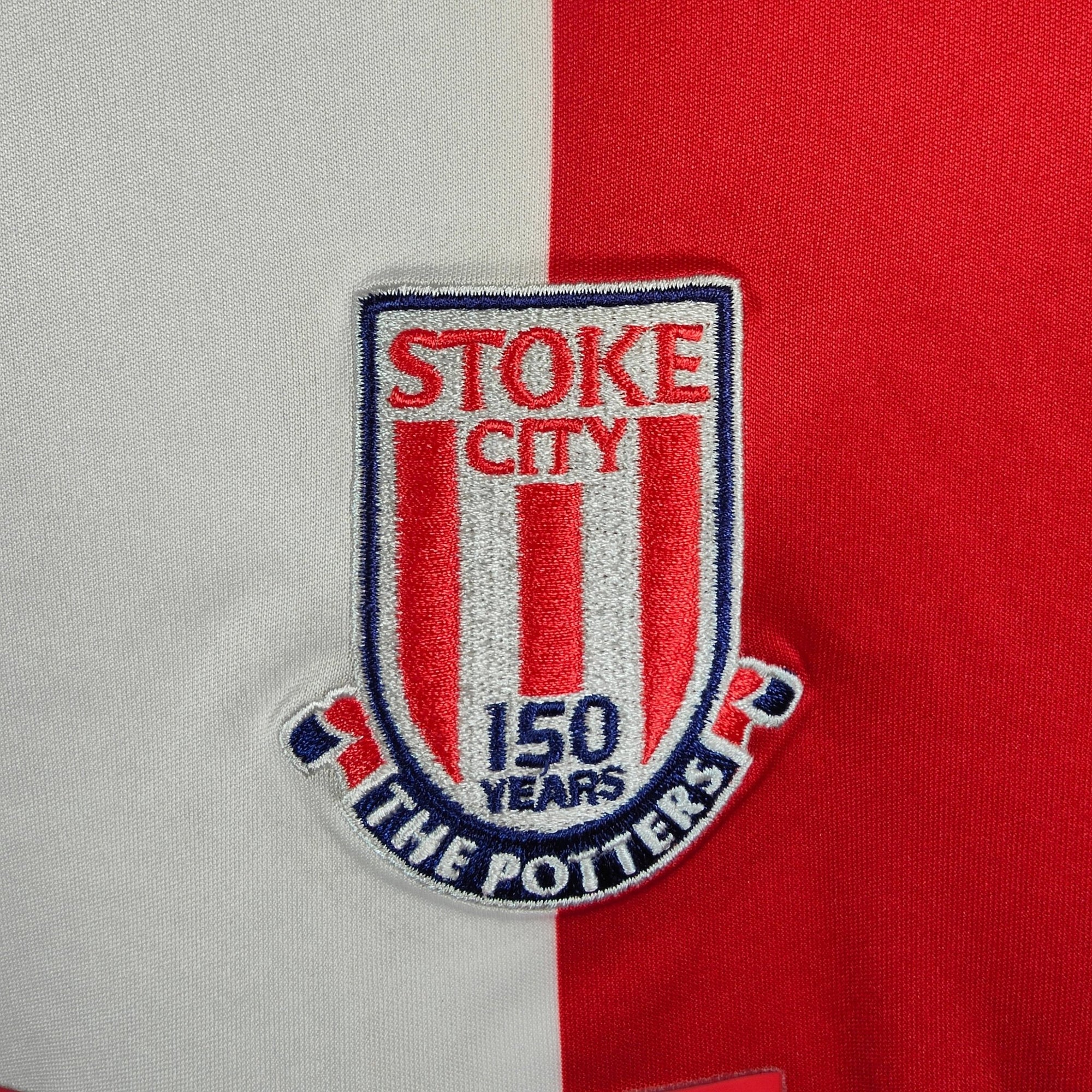 2013 - 14 Stoke City Home Shirt Crouch 25 - 7.5/10 - (XL) - Eternal Pitch