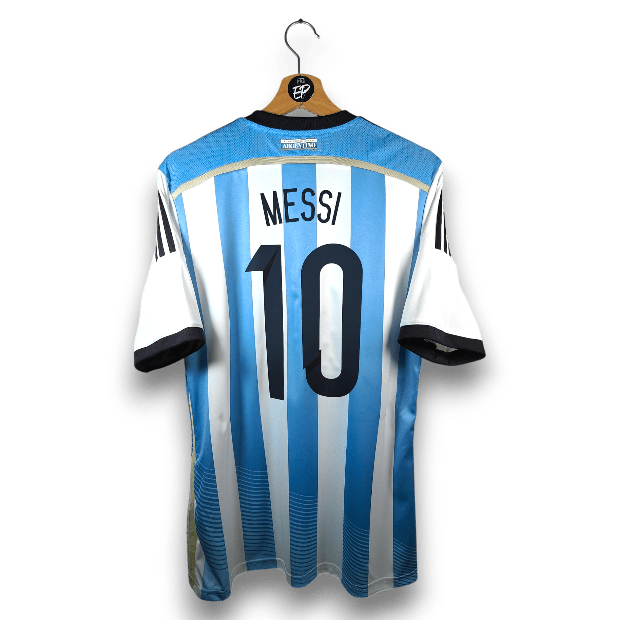 2013 - 15 Argentina Home Shirt Messi 10 - 9/10 - (M) - Eternal Pitch