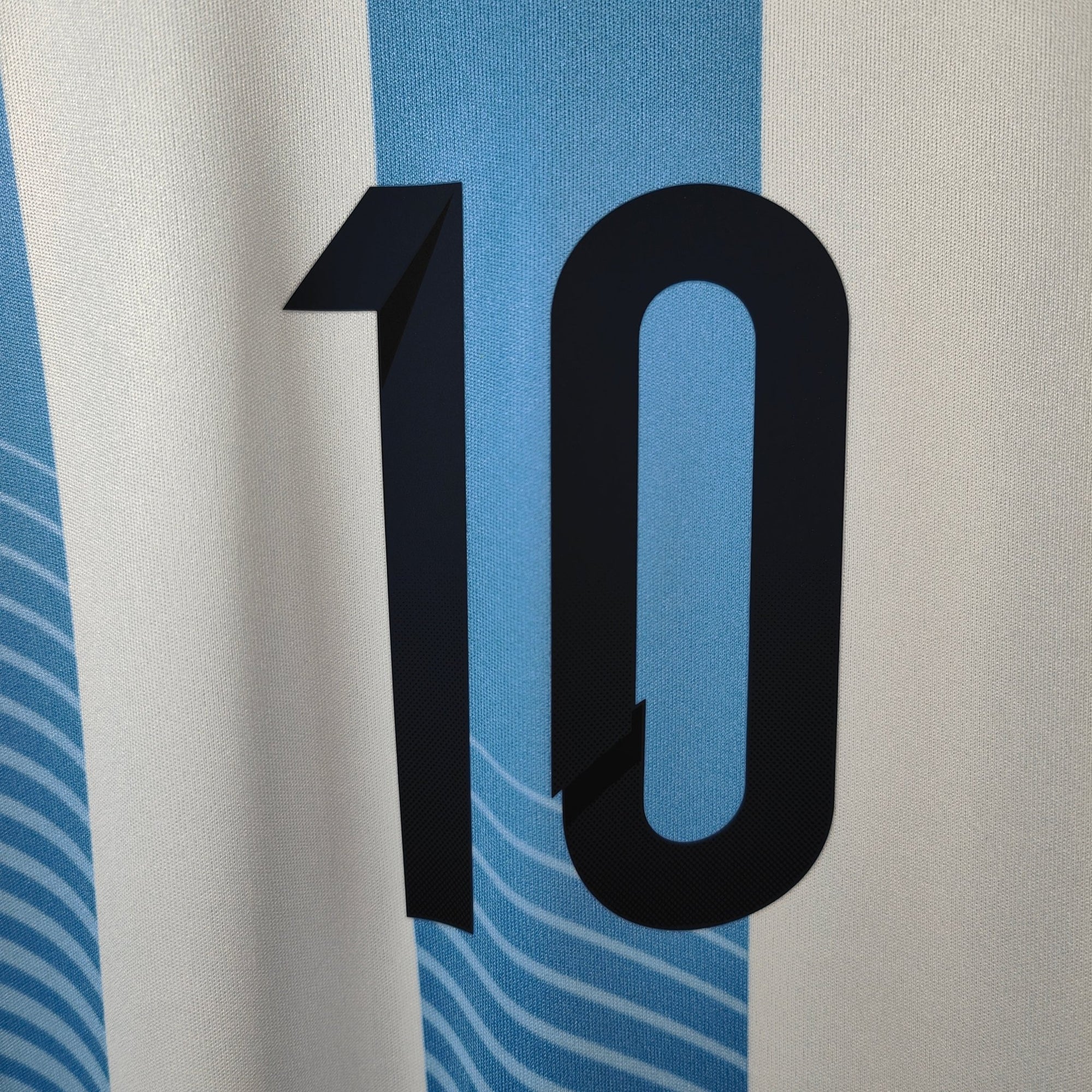 2013 - 15 Argentina Home Shirt Messi 10 - 9/10 - (M) - Eternal Pitch