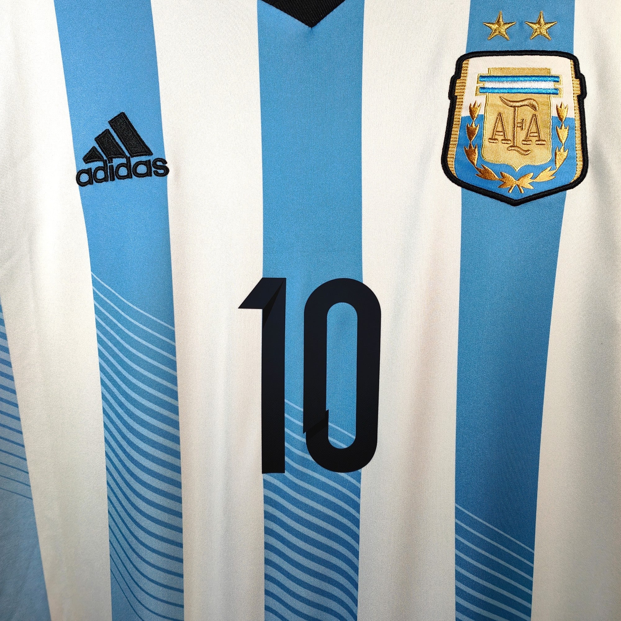 2013 - 15 Argentina Home Shirt Messi 10 (L) - Eternal Pitch