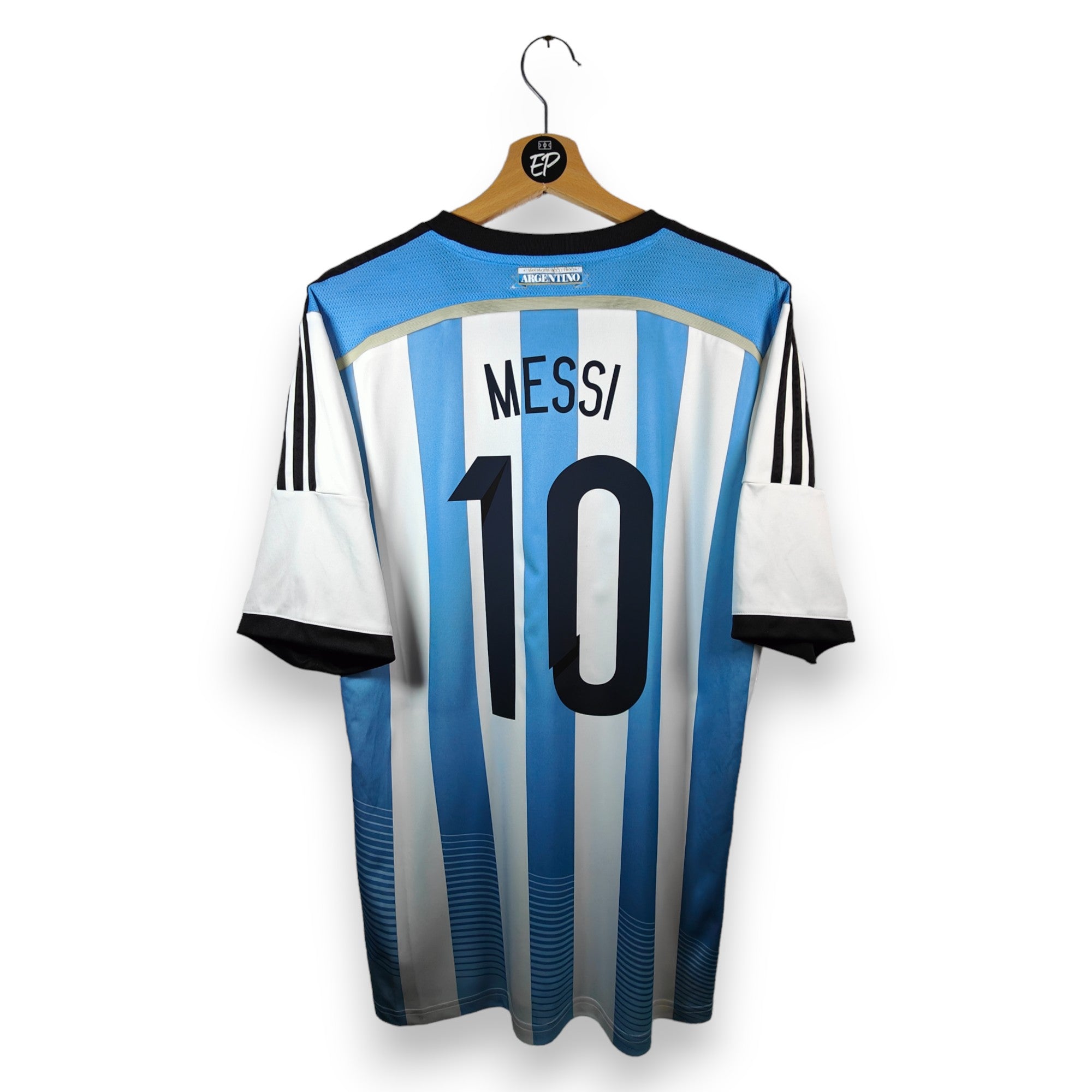 2013 - 15 Argentina Home Shirt Messi 10 (L) - Eternal Pitch