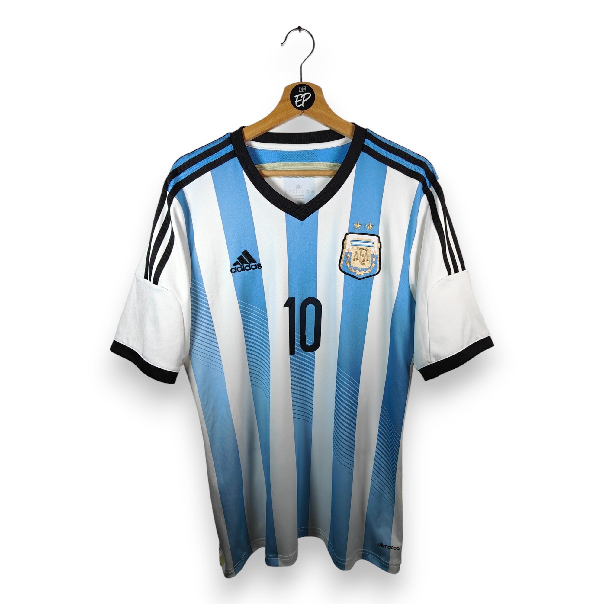 2013 - 15 Argentina Home Shirt Messi 10 (L) - Eternal Pitch