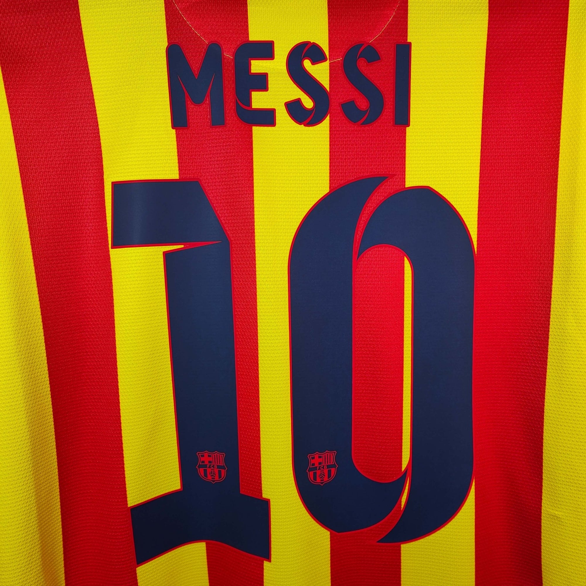 2013 - 15 FC Barcelona Away Shirt Messi 10 - 8.5/10 - (L) - Eternal Pitch