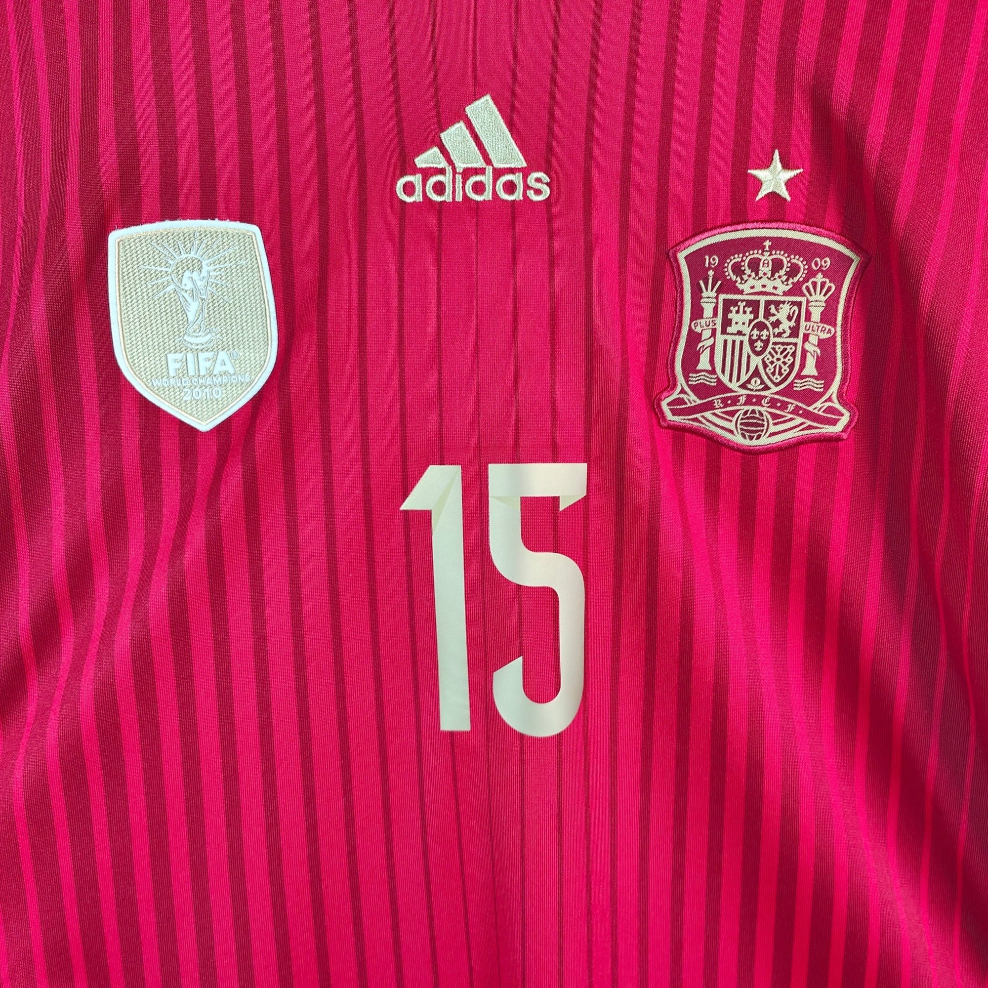 2013 - 15 Spain Home Shirt Sergio Ramos 15 - 9/10 - (M) - Eternal Pitch