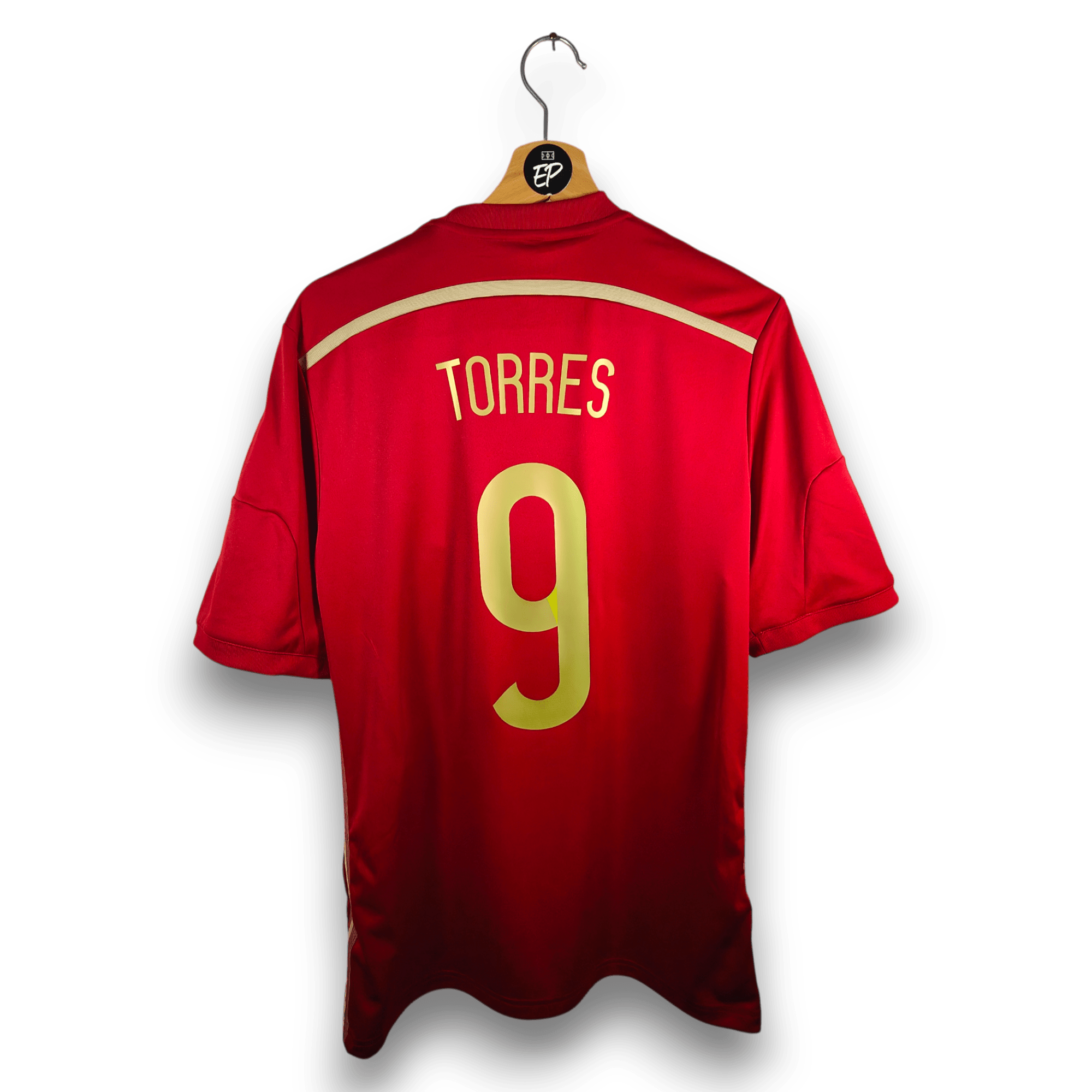 2013 - 15 Spain Home Shirt Torres 9 - 9.5/10 - (M) - Eternal Pitch