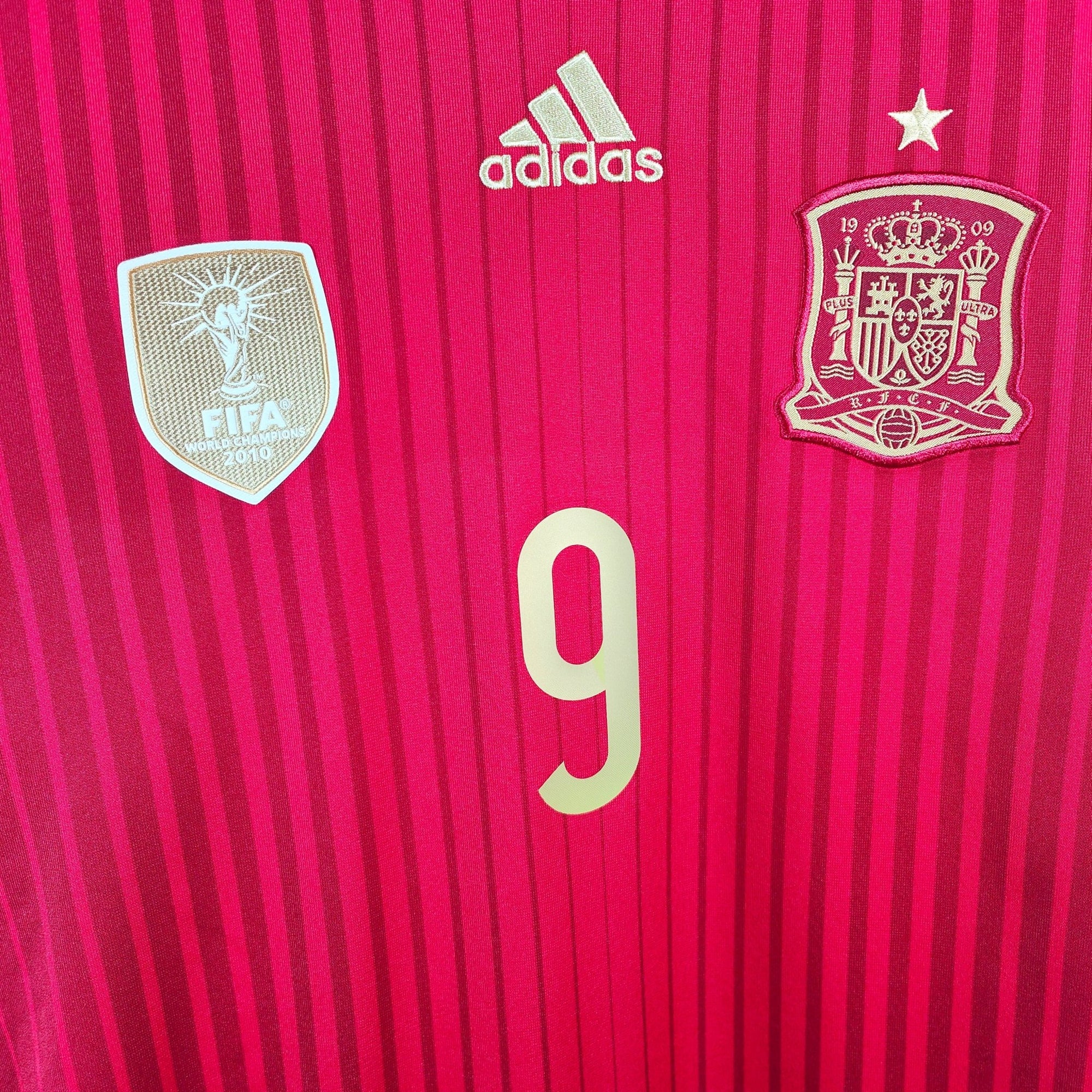 2013 - 15 Spain Home Shirt Torres 9 - 9.5/10 - (M) - Eternal Pitch