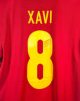 2013 Spain Home Shirt Xavi 8 - 8.5/10 - (S) - Eternal Pitch