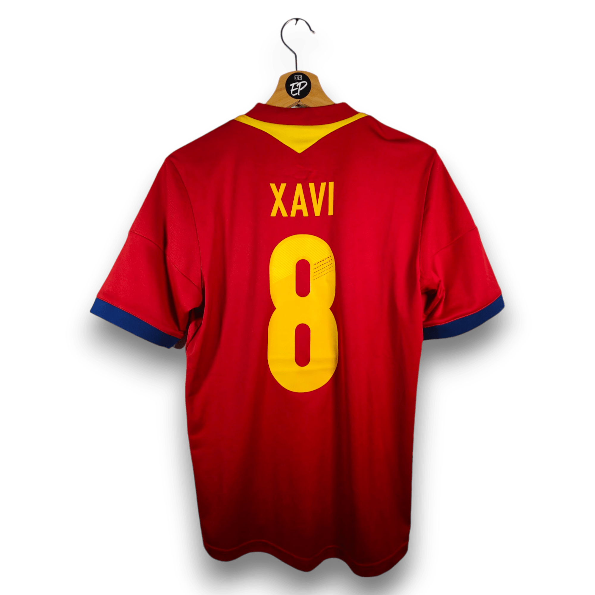 2013 Spain Home Shirt Xavi 8 - 8.5/10 - (S) - Eternal Pitch