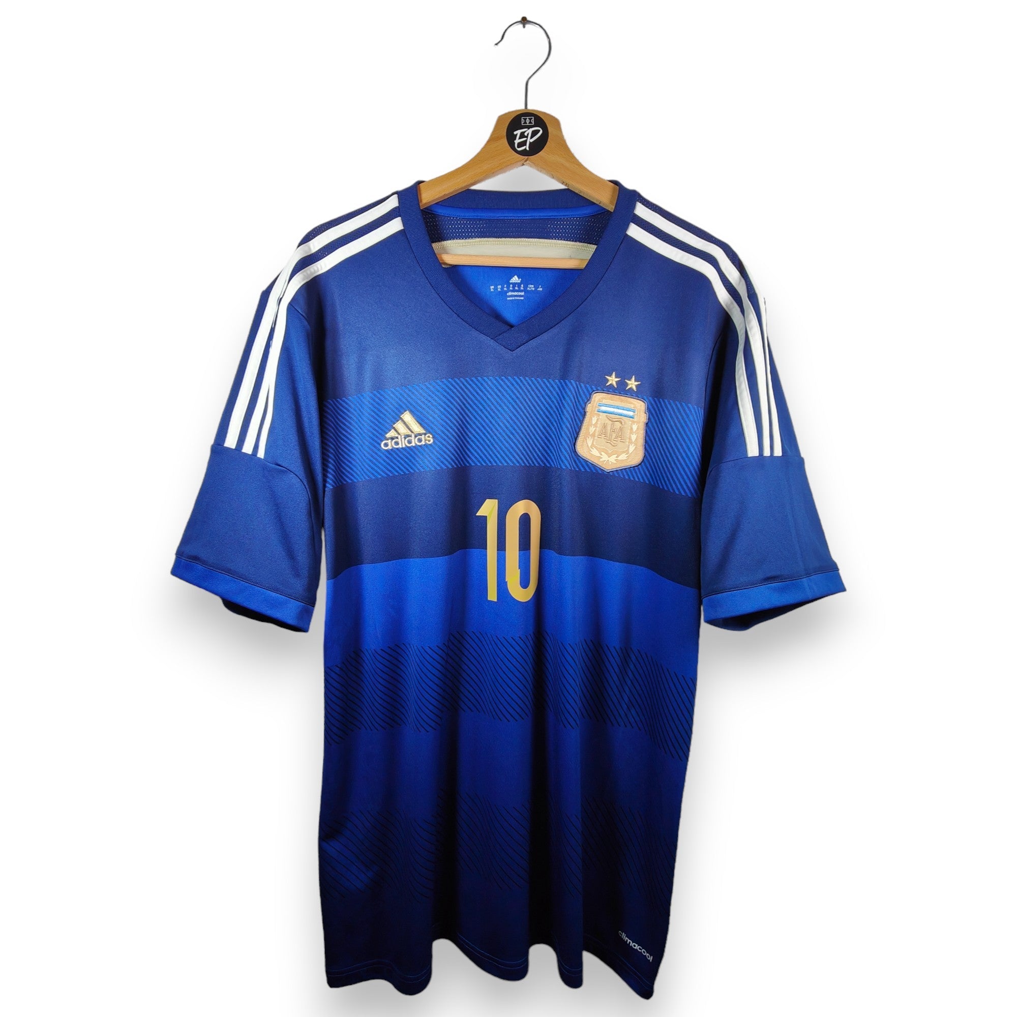 2014 - 15 Argentina Away Shirt Messi 10 (XL) - Eternal Pitch