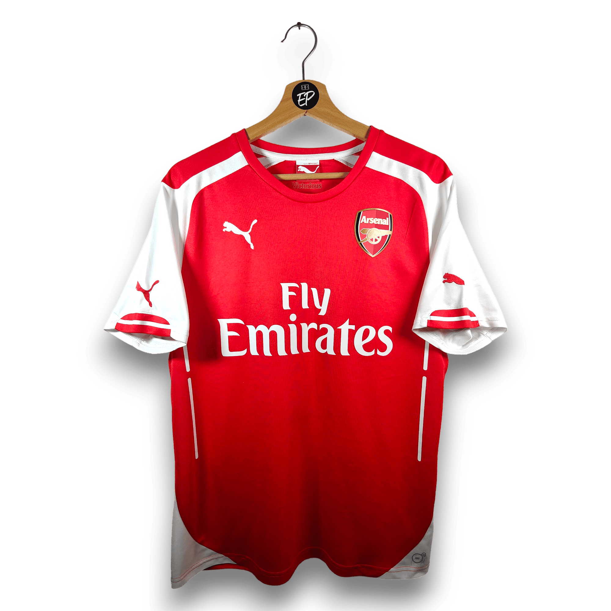 2014 - 15 Arsenal Home Shirt Giroud 12 - 9/10 - (M) - Eternal Pitch