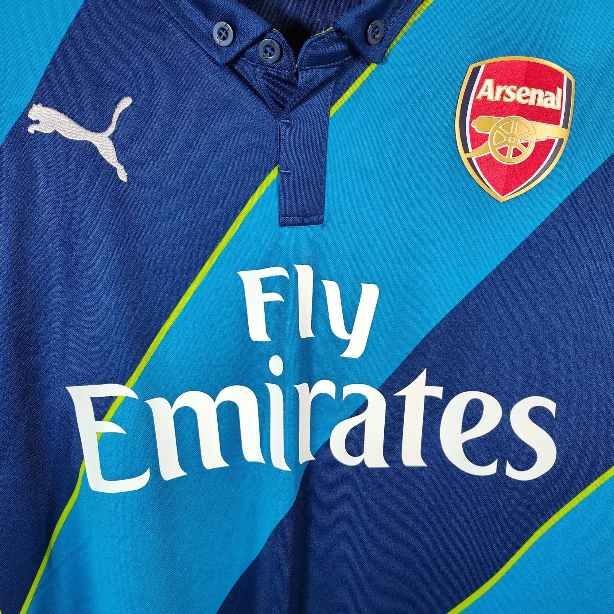 2014 - 15 Arsenal Third Shirt Ozil 10 - 9/10 - (L) - Eternal Pitch