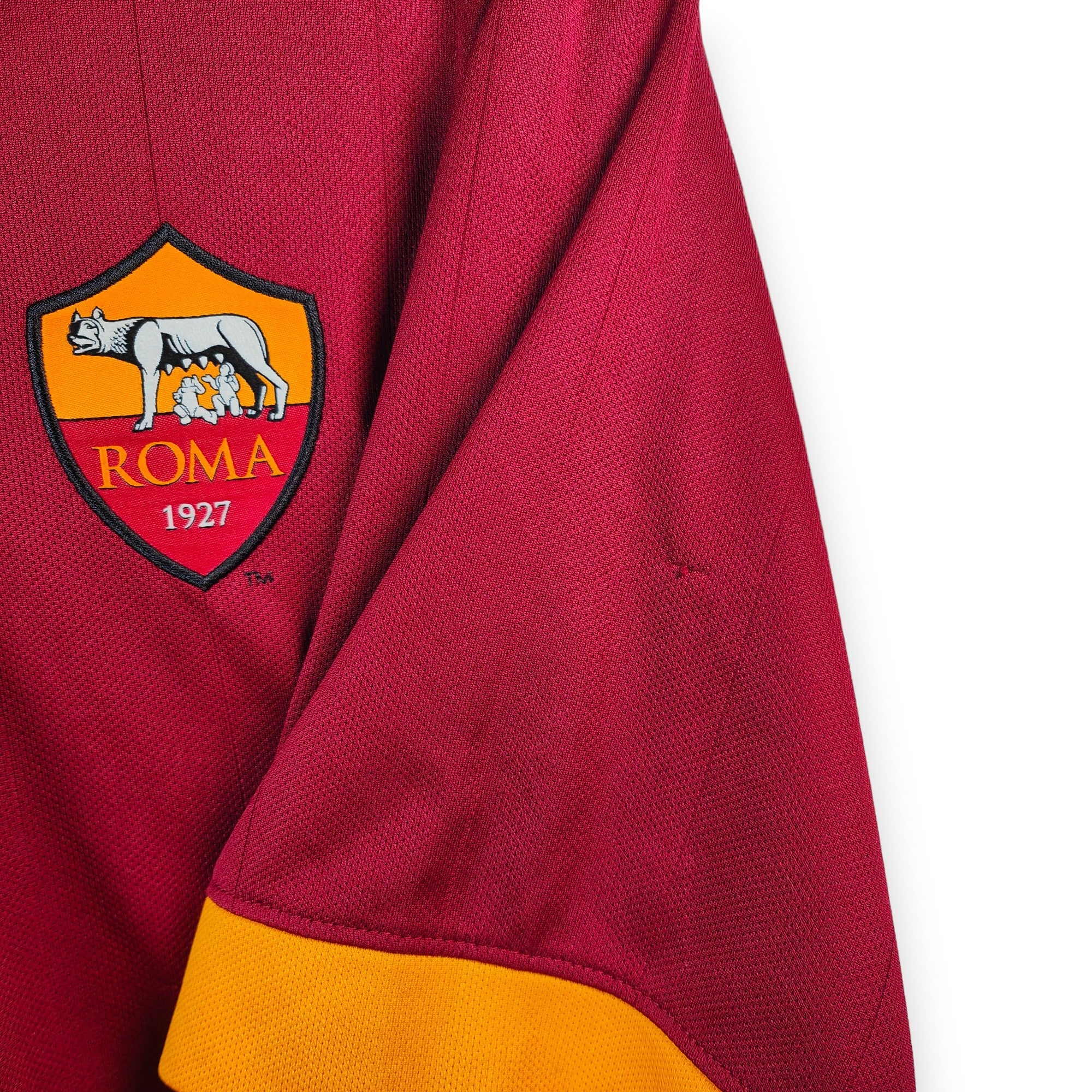 2014 - 15 AS Roma Home Shirt - 8.5/10 - (XL) - Eternal Pitch