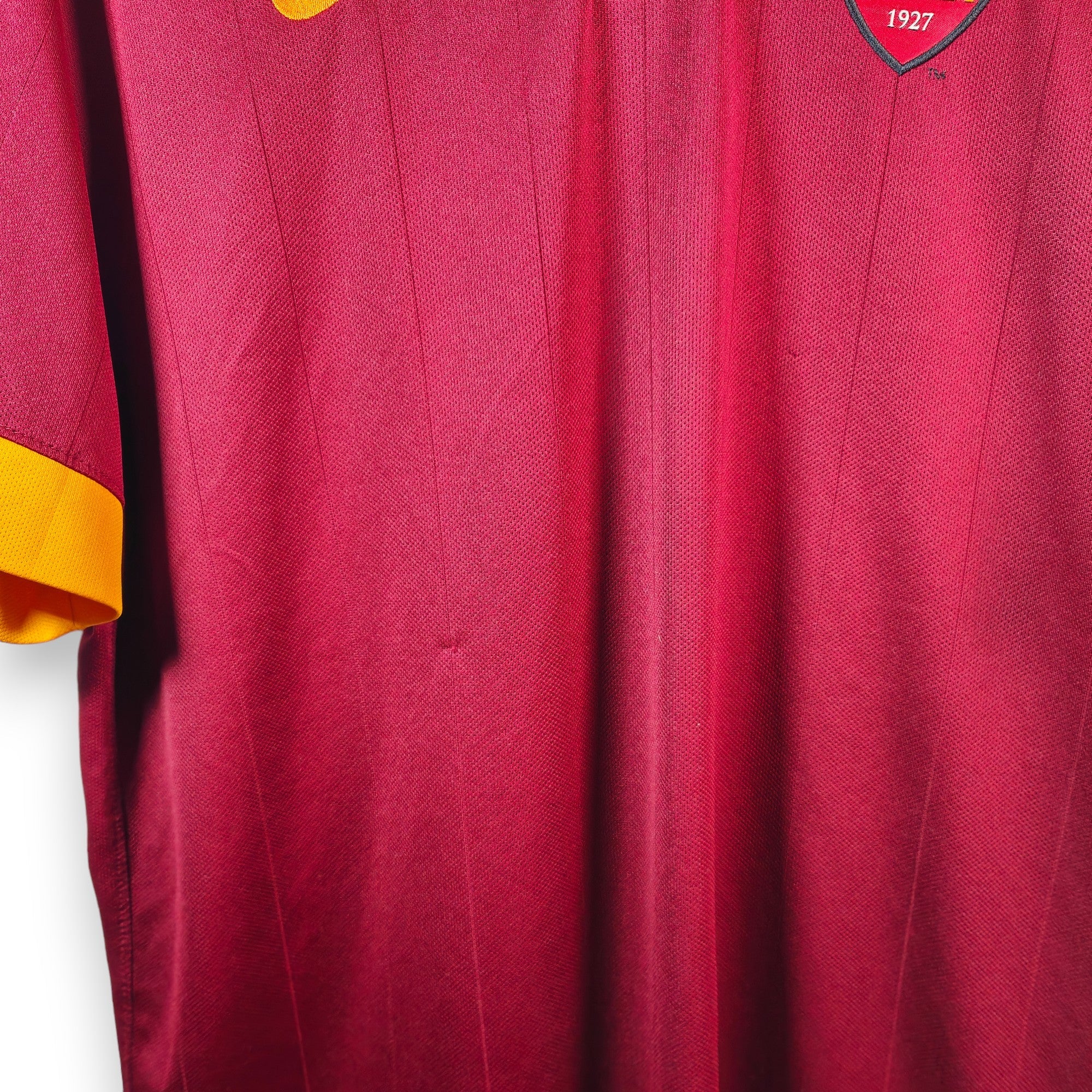 2014 - 15 AS Roma Home Shirt - 8.5/10 - (XL) - Eternal Pitch