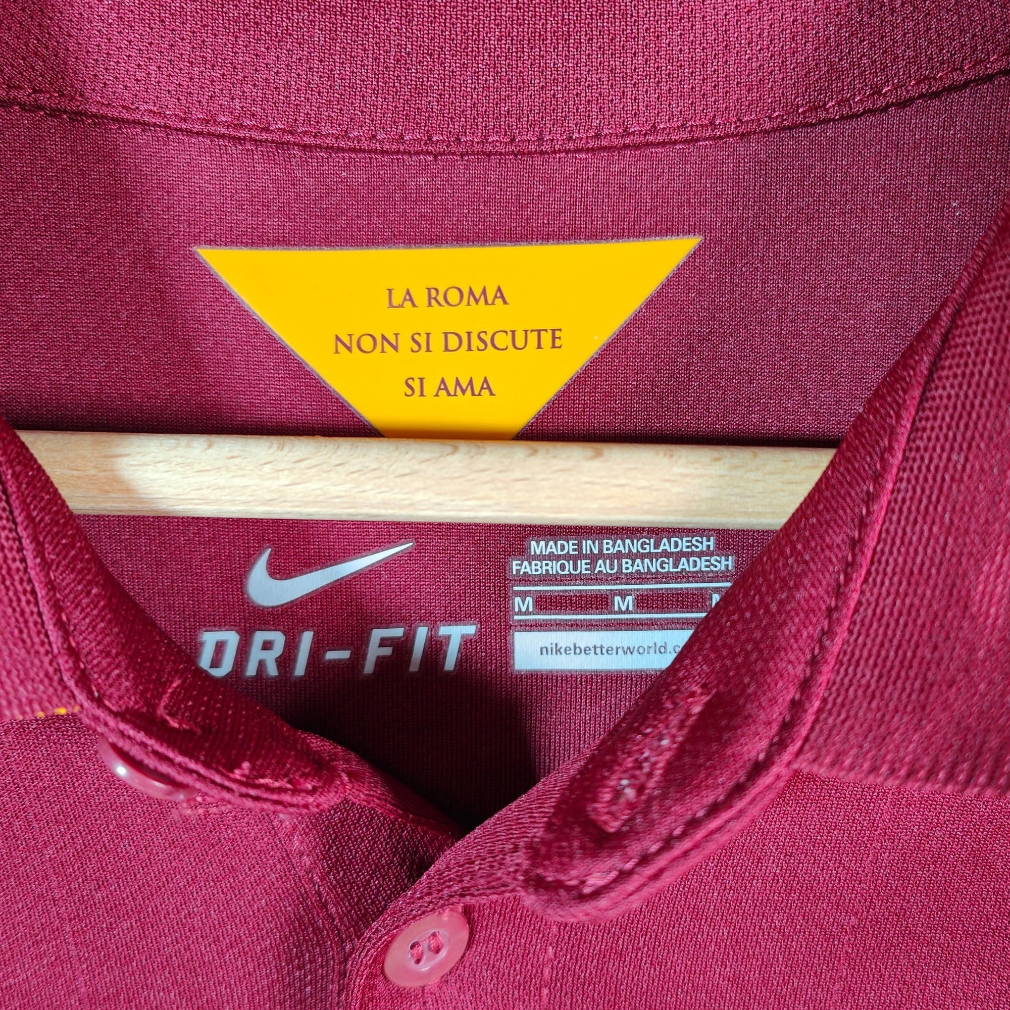 2014 - 15 AS Roma Home Shirt Totti 10 - 8/10 - (M) - Eternal Pitch