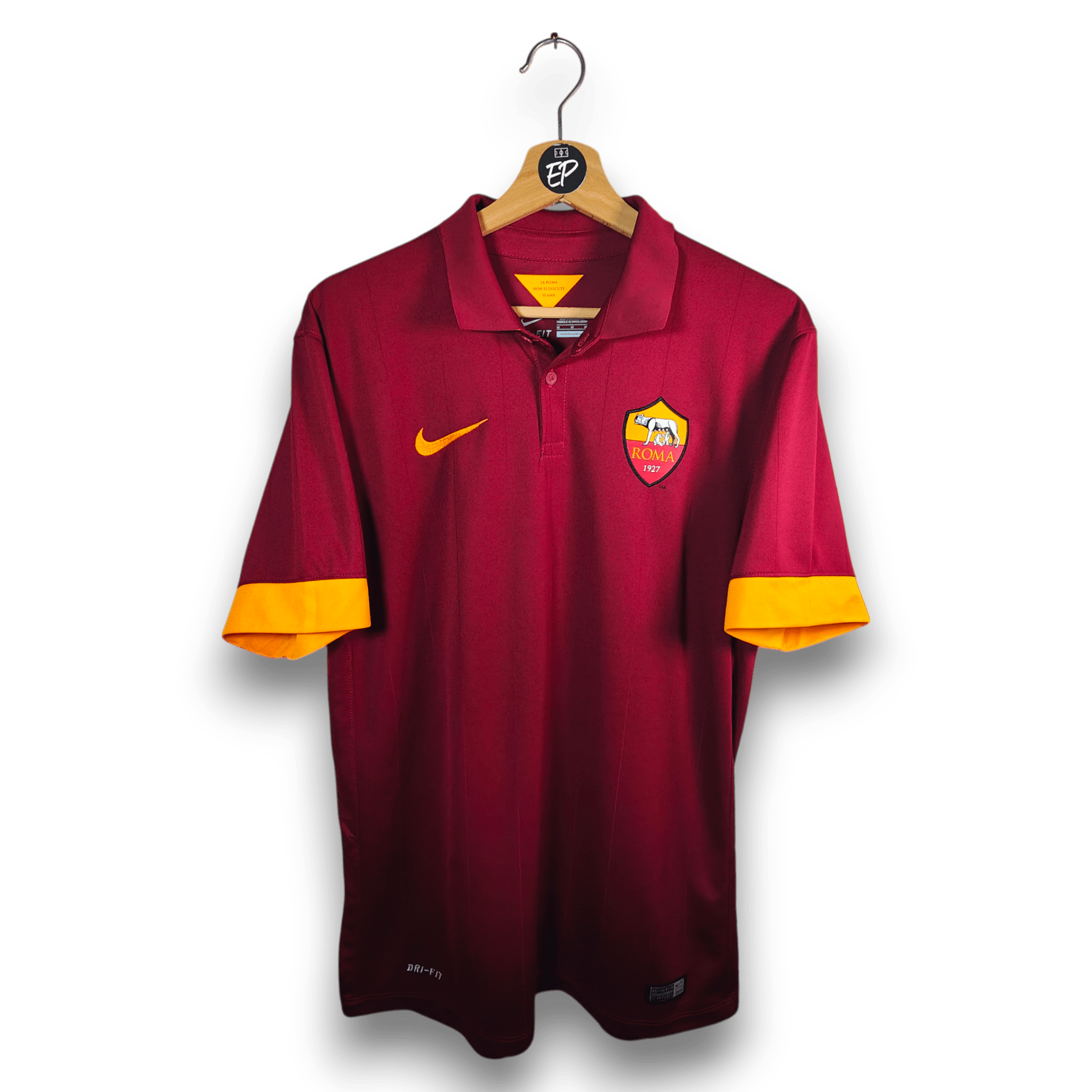 2014 - 15 AS Roma Home Shirt Totti 10 - 8/10 - (M) - Eternal Pitch