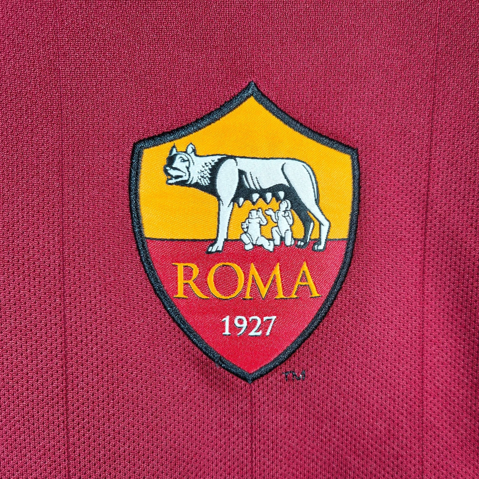 2014 - 15 AS Roma Home Shirt Totti 10 - 8.5/10 - (L) - Eternal Pitch