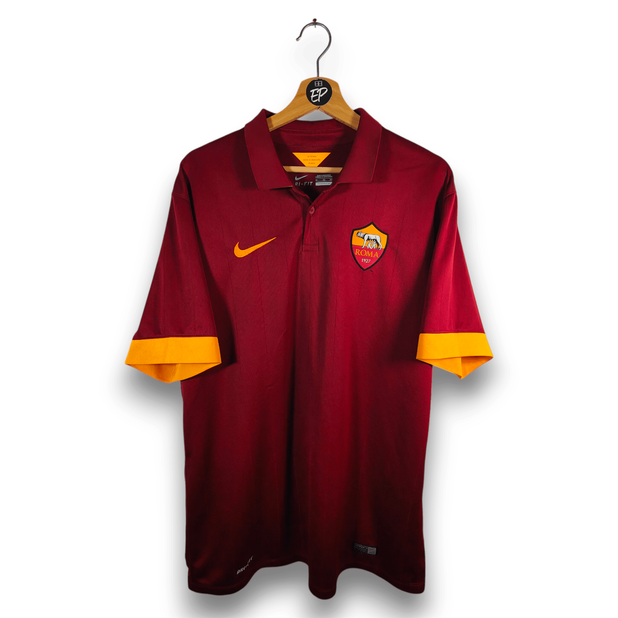 2014 - 15 AS Roma Home Shirt Totti 10 - 8.5/10 - (XL) - Eternal Pitch