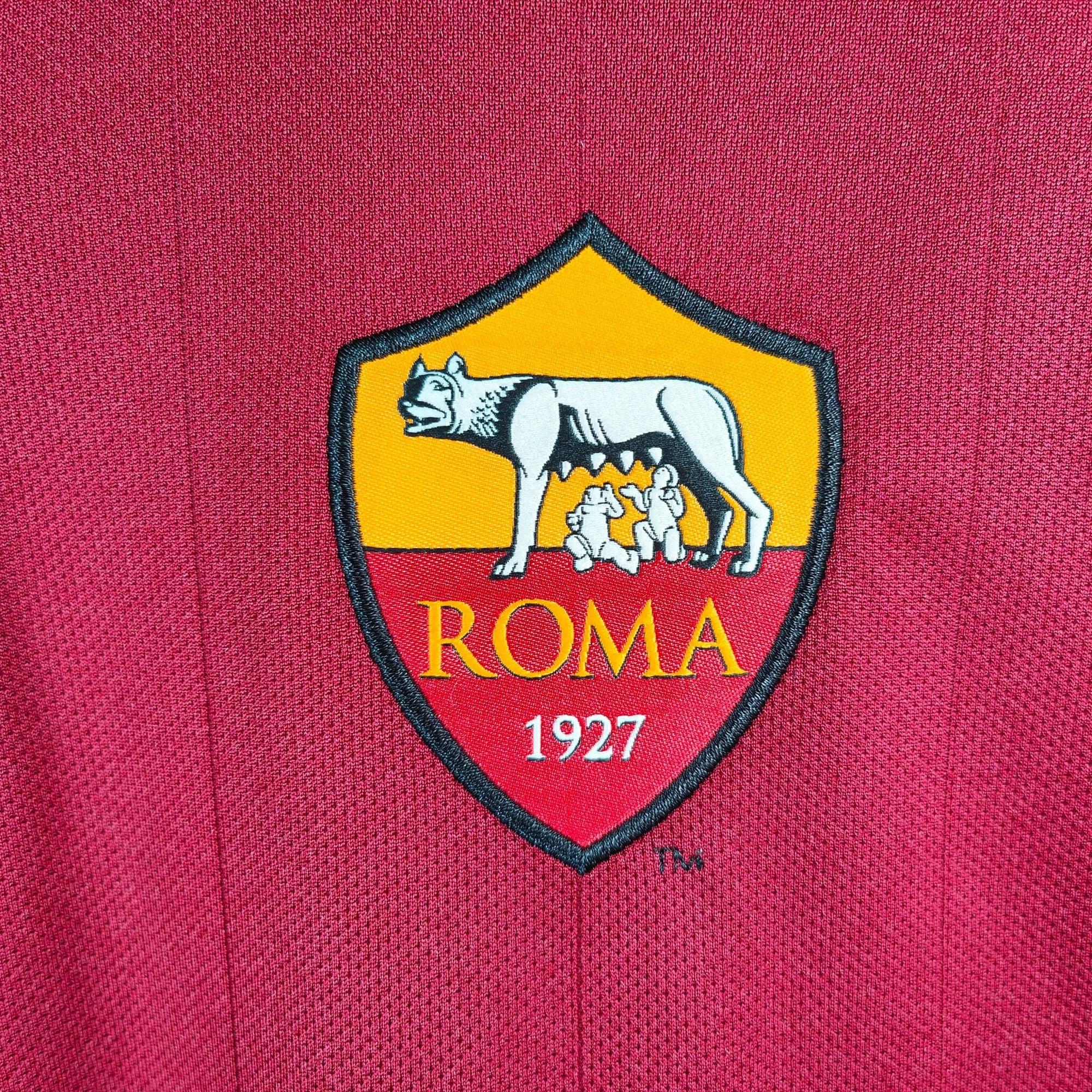 2014 - 15 AS Roma Home Shirt Totti 10 - 8.5/10 - (XL) - Eternal Pitch