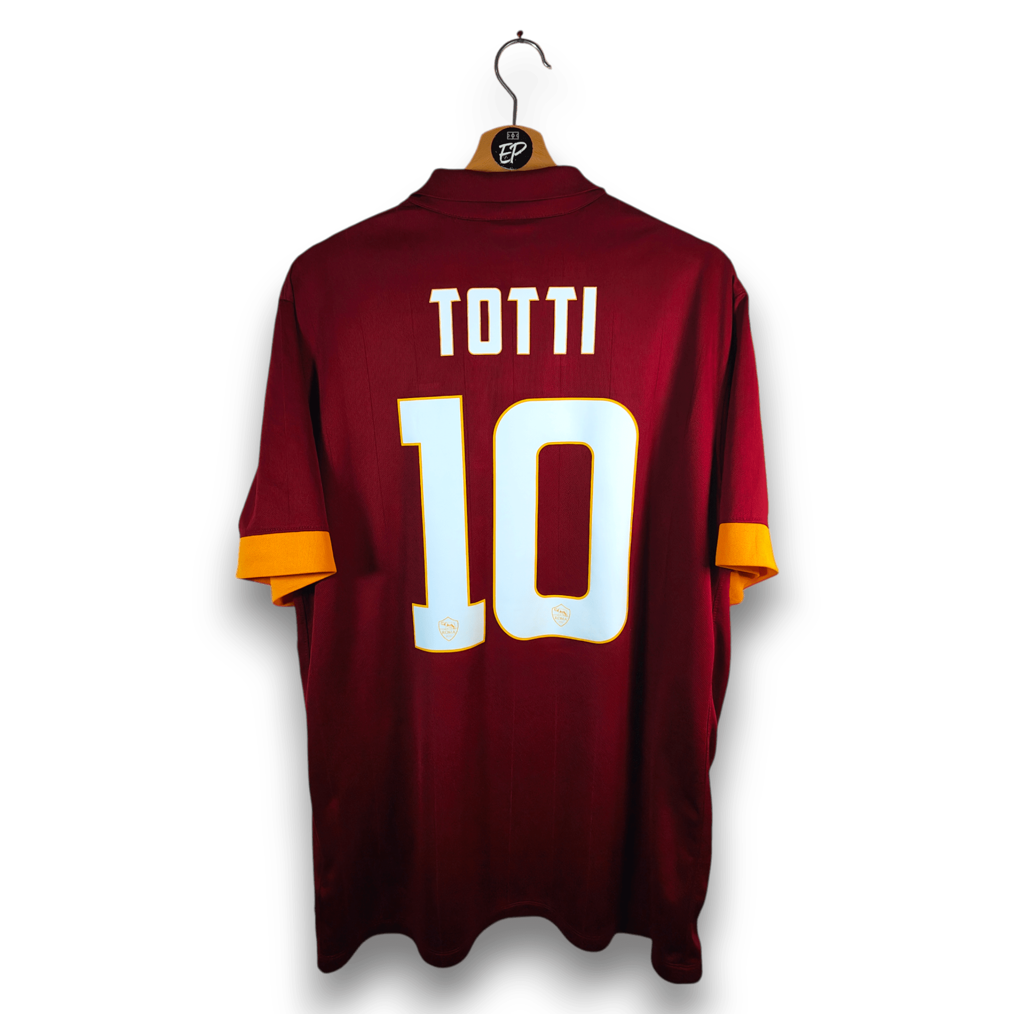 2014 - 15 AS Roma Home Shirt Totti 10 - 8.5/10 - (XL) - Eternal Pitch
