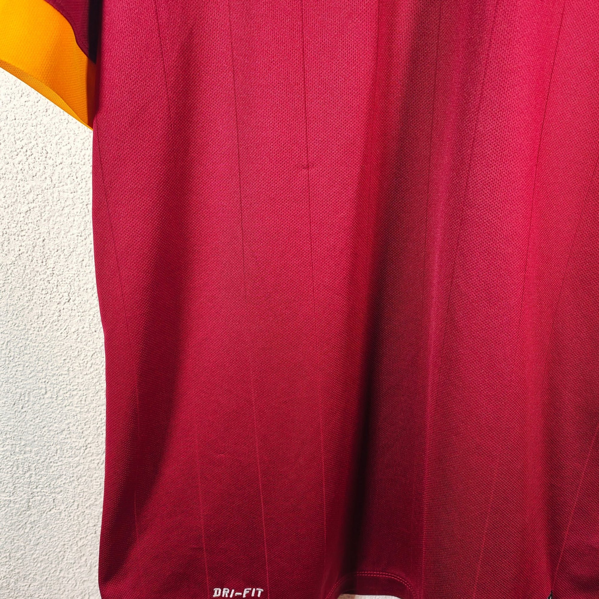 2014 - 15 AS Roma Home Shirt Totti 10 - 8.5/10 - (XL) - Eternal Pitch