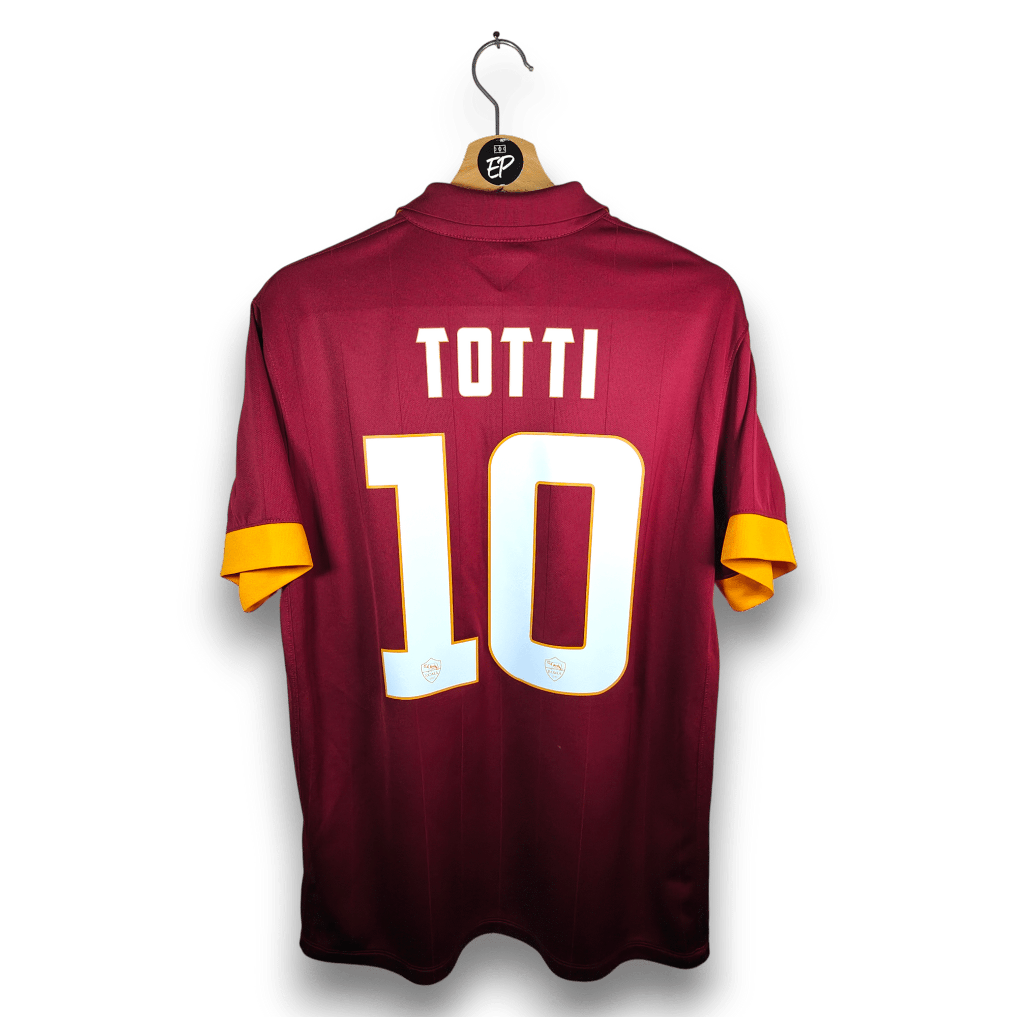 2014 - 15 AS Roma Home Shirt Totti 10 - 9/10 - (L) - Eternal Pitch