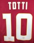2014 - 15 AS Roma Home Shirt Totti 10 - 9/10 - (L) - Eternal Pitch
