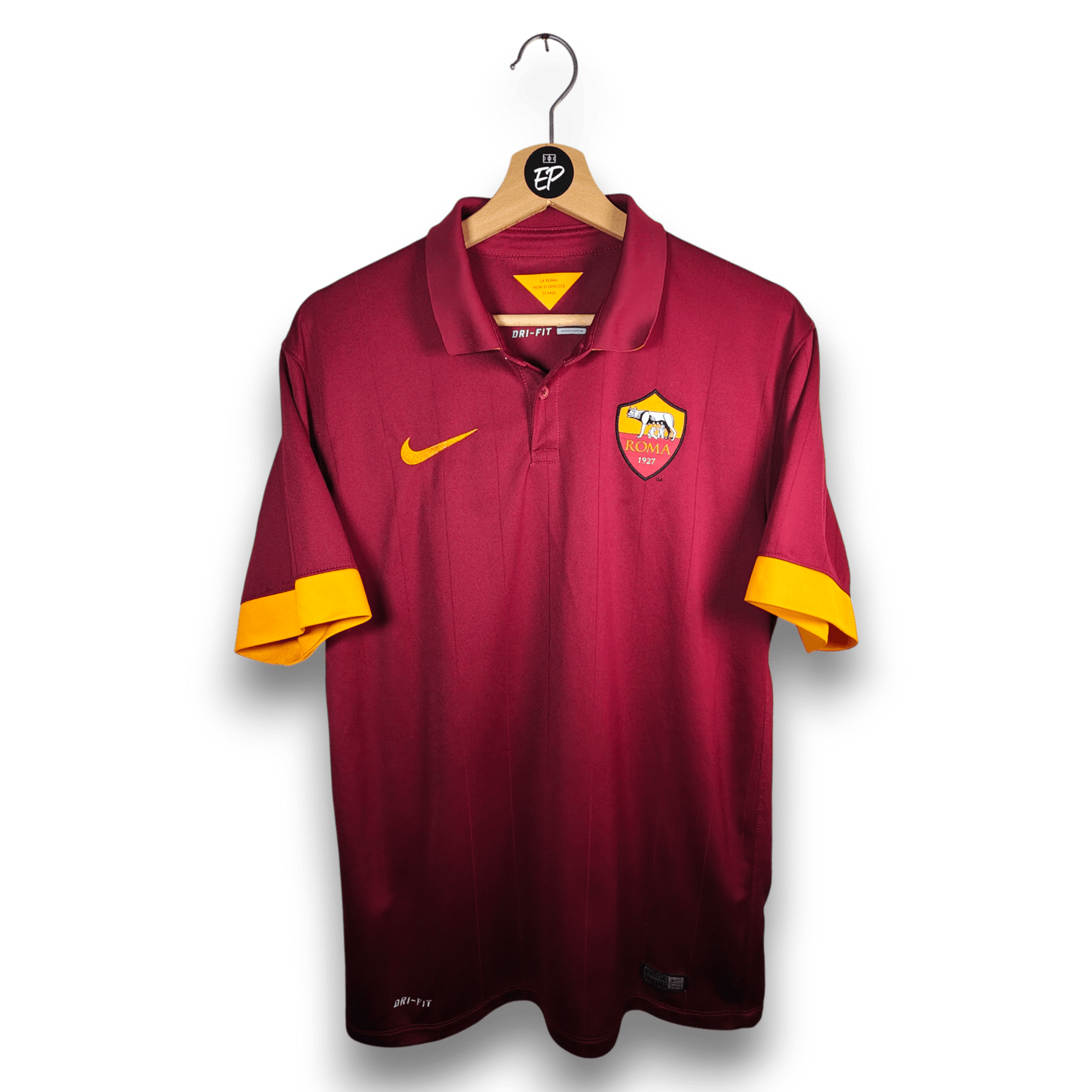 2014 - 15 AS Roma Home Shirt Totti 10 - 9/10 - (L) - Eternal Pitch
