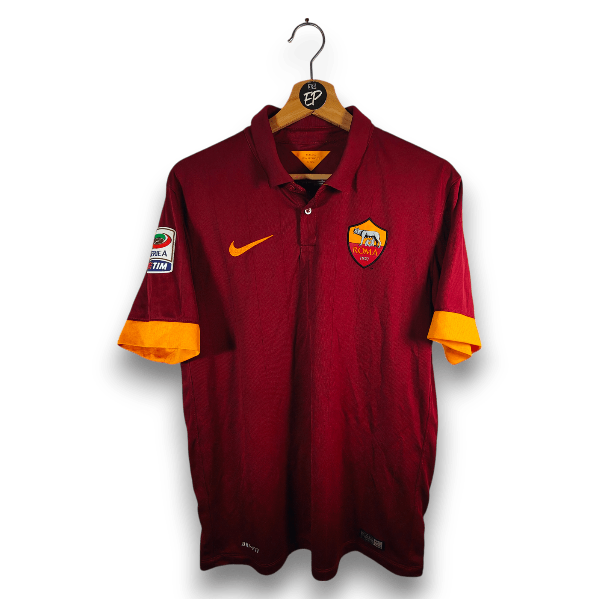 2014 - 15 AS Roma Home Shirt Totti 10 - 9.5/10 - (M) - Eternal Pitch