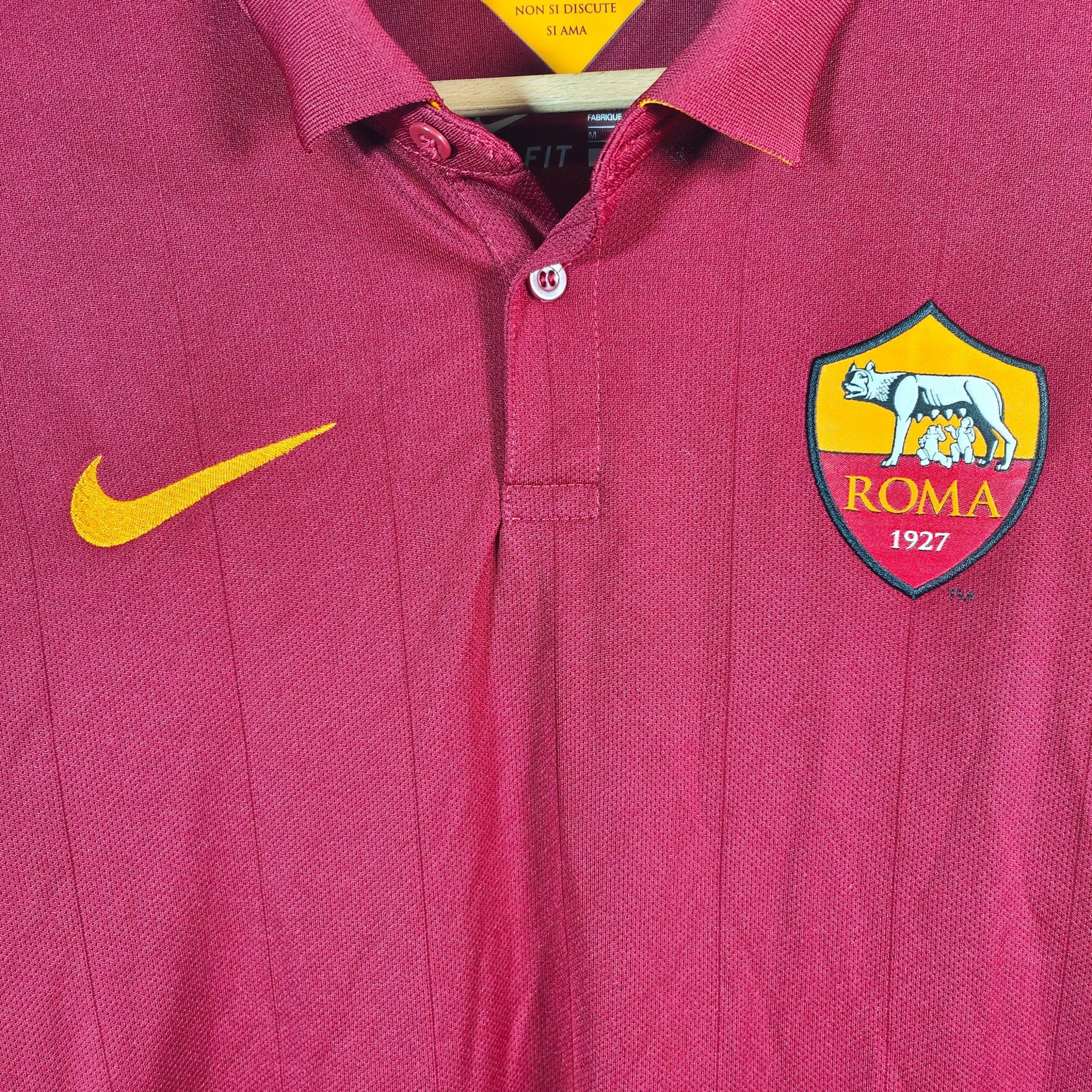 2014 - 15 AS Roma Home Shirt Totti 10 - 9.5/10 - (M) - Eternal Pitch