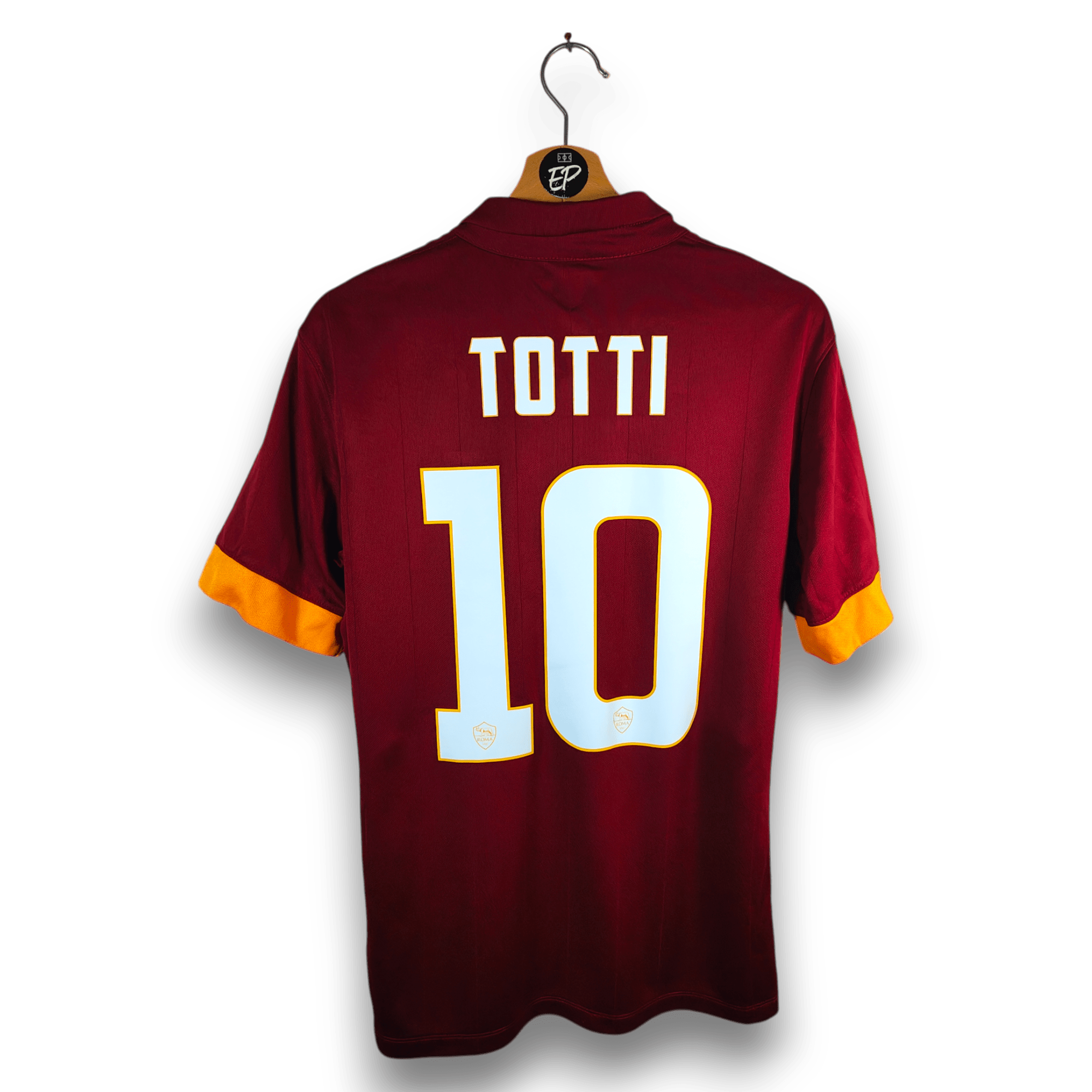 2014 - 15 AS Roma Home Shirt Totti 10 - 9.5/10 - (M) - Eternal Pitch