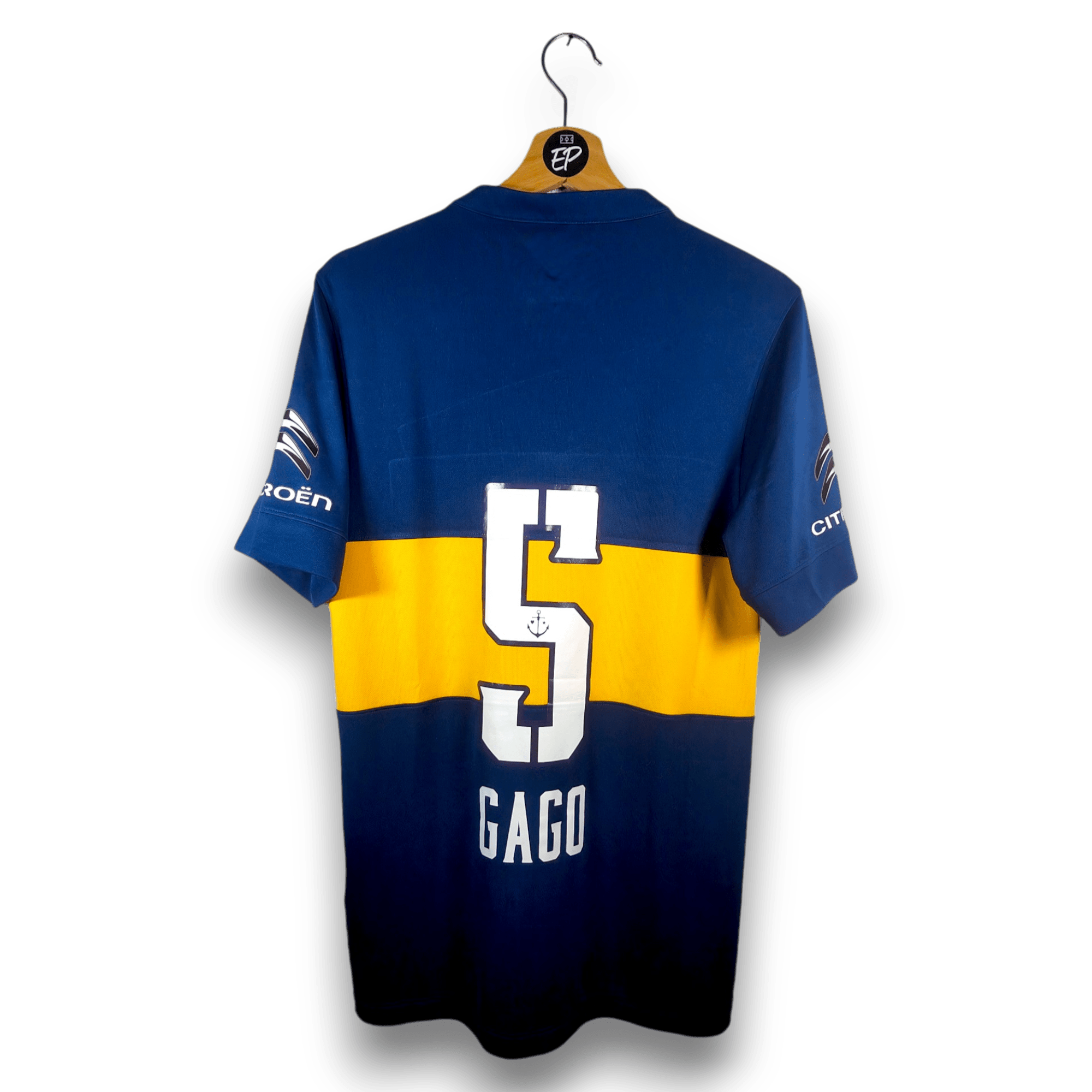 2014 - 15 Boca Juniors Home Shirt Gago 5 - 7.5/10 - (S) - Eternal Pitch