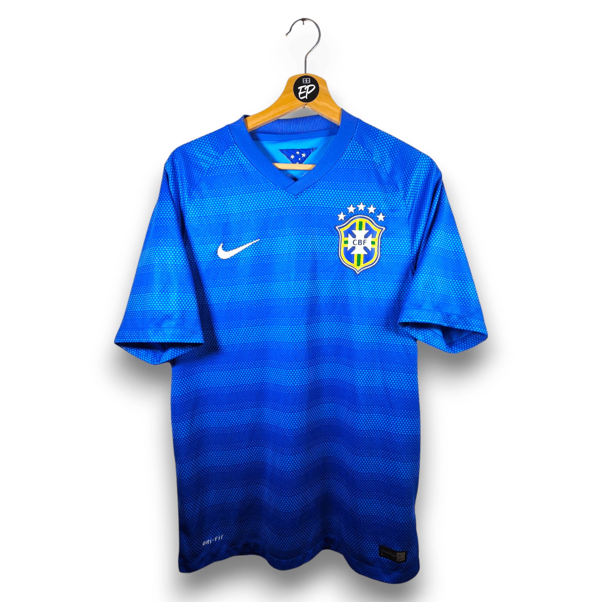 2014 - 15 Brazil Away Shirt - 8.5/10 - (M) - Eternal Pitch