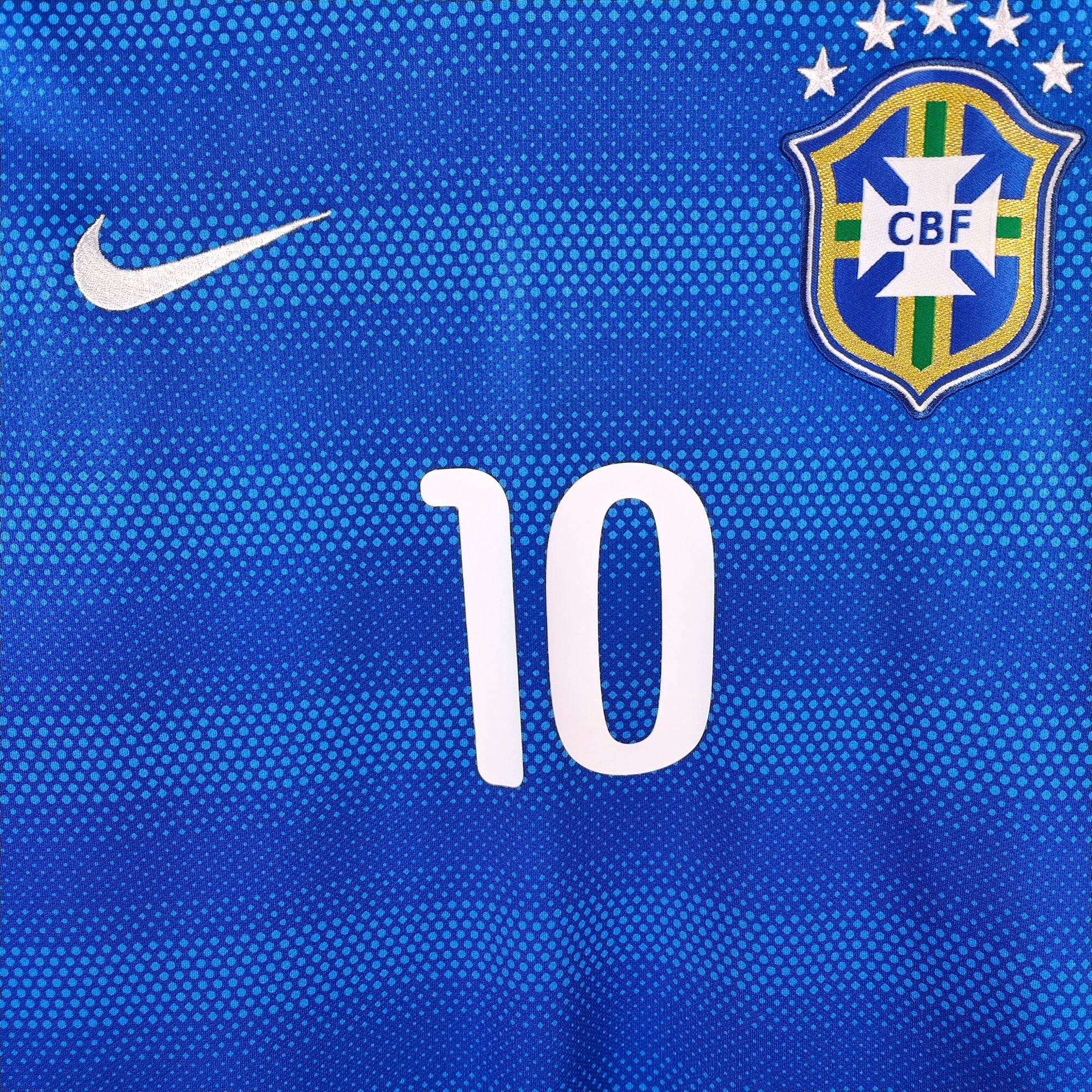 2014 - 15 Brazil Away Shirt Neymar 10 - 9.5/10 - (M) - Eternal Pitch
