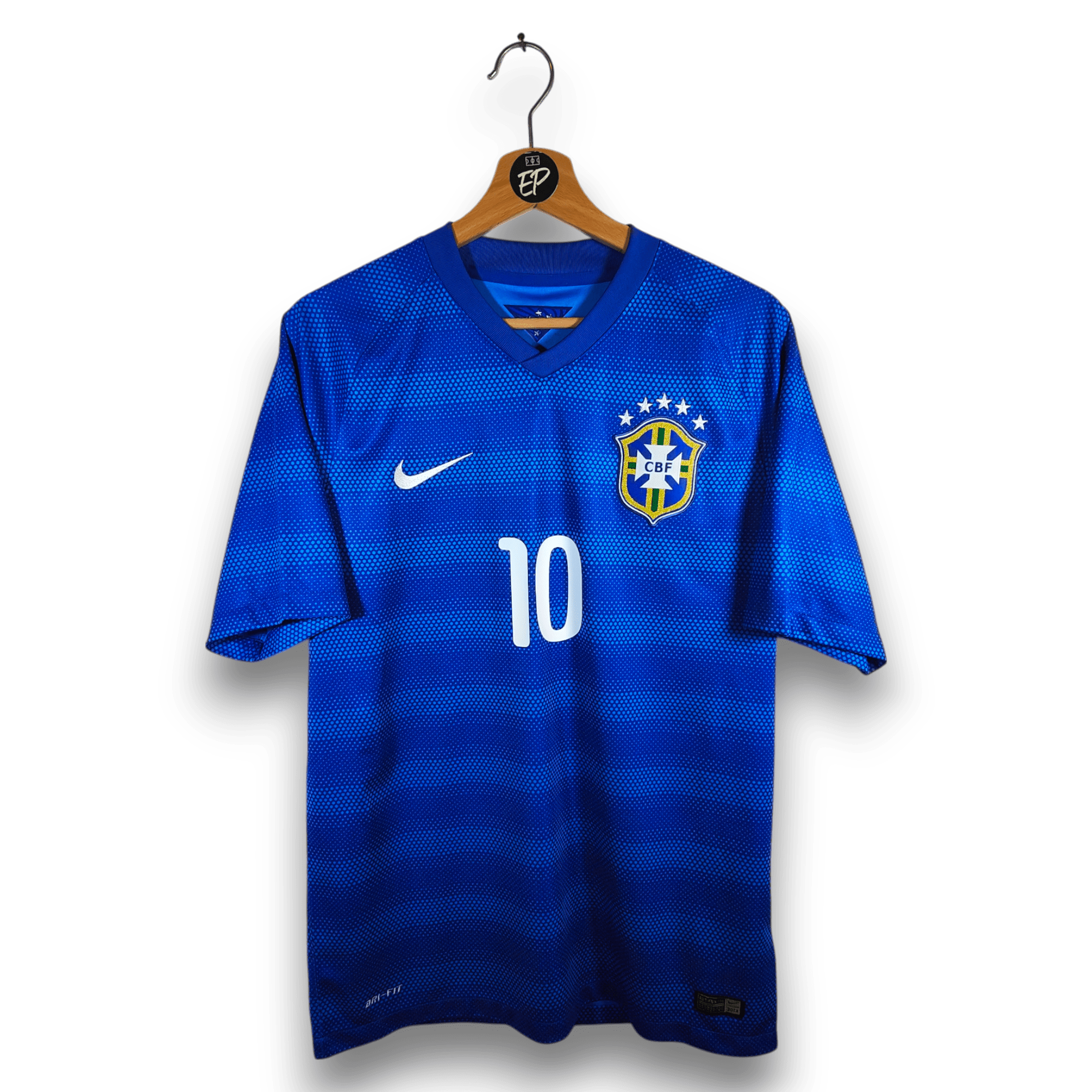 2014 - 15 Brazil Away Shirt Neymar 10 - 9.5/10 - (M) - Eternal Pitch
