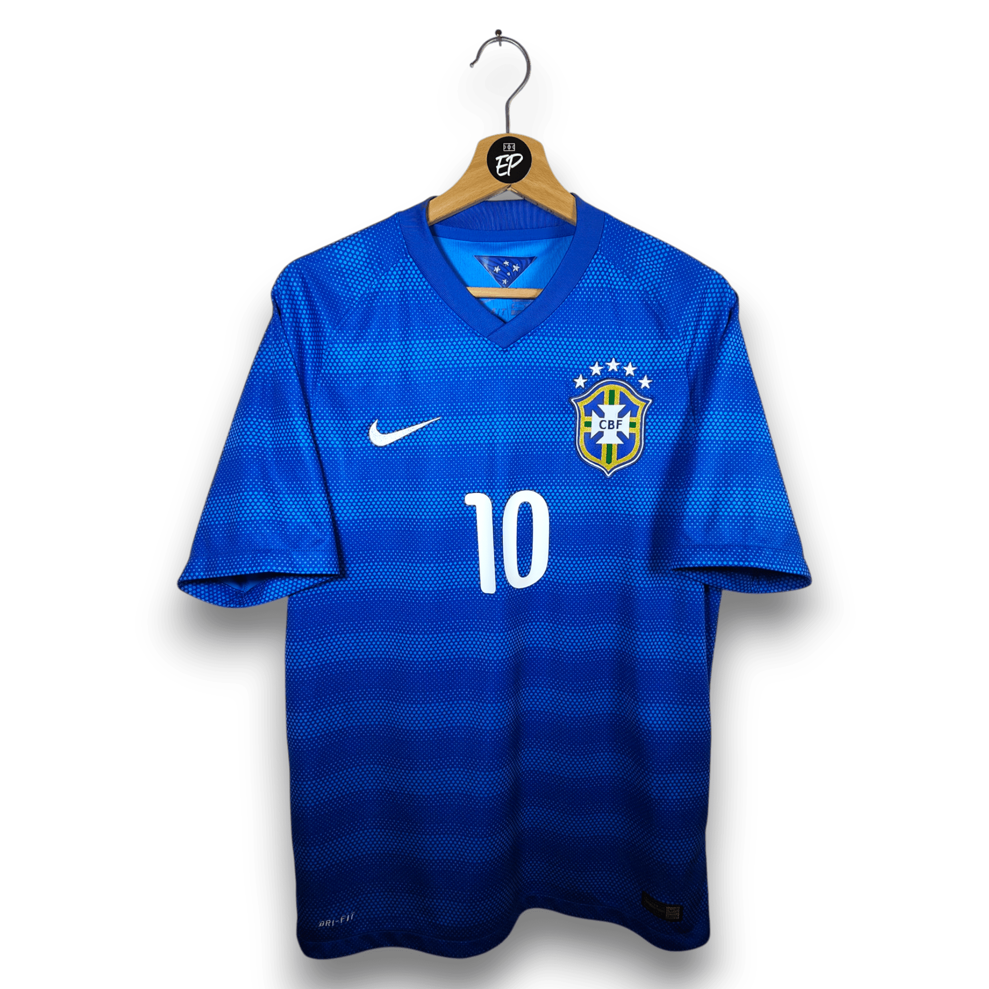 2014 - 15 Brazil Away Shirt Neymar 10 - 9.5/10 - (M) - Eternal Pitch