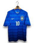 2014 - 15 Brazil Away Shirt Neymar 10 - 9.5/10 - (M) - Eternal Pitch