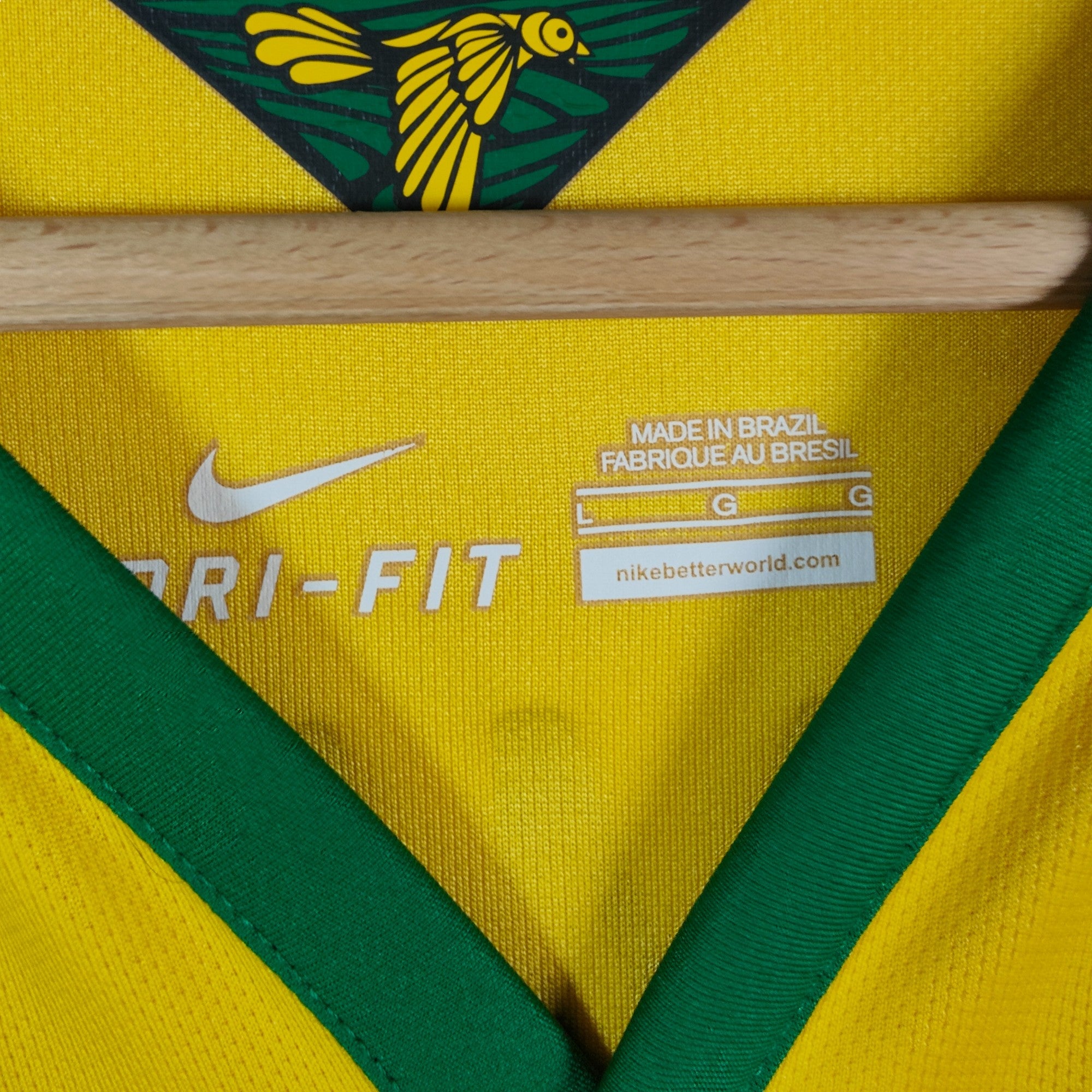 2014 - 15 Brazil Home Shirt Neymar 10 (L Kids) - Eternal Pitch