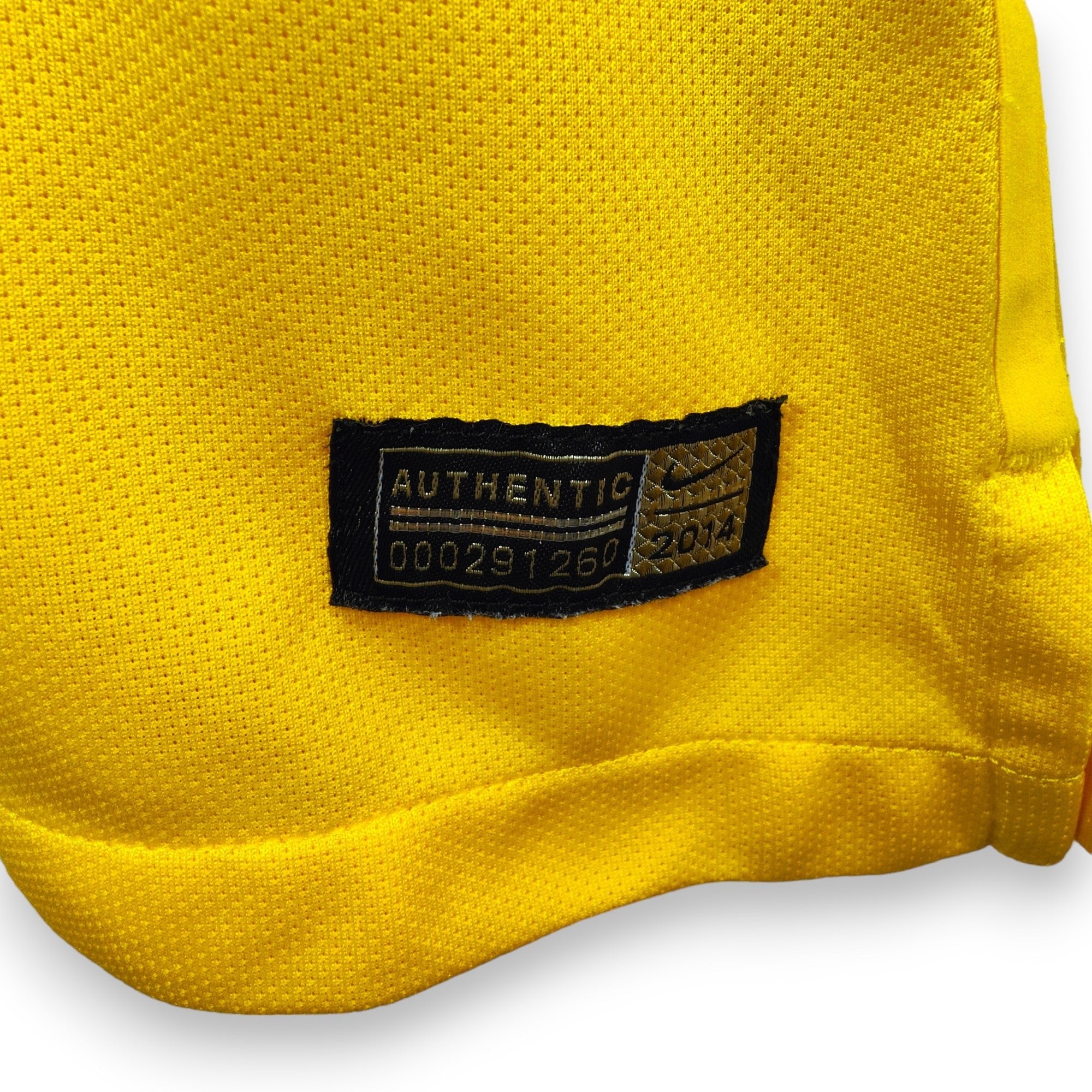 2014 - 15 Brazil Player Version Home Shirt - 9/10 - (M) - Eternal Pitch