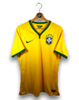 2014 - 15 Brazil Player Version Home Shirt - 9/10 - (M) - Eternal Pitch