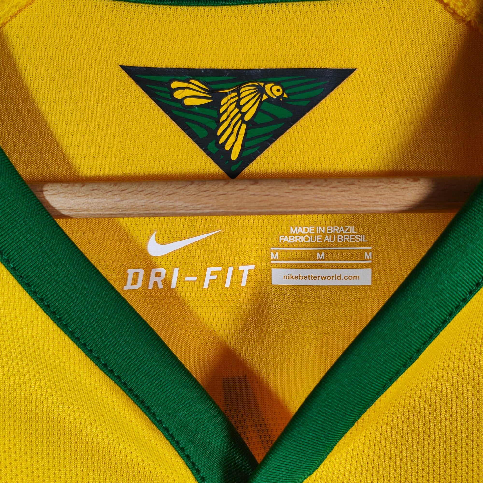 2014 - 15 Brazil Player Version Home Shirt Neymar 10 - 9.5/10 - (M) - Eternal Pitch