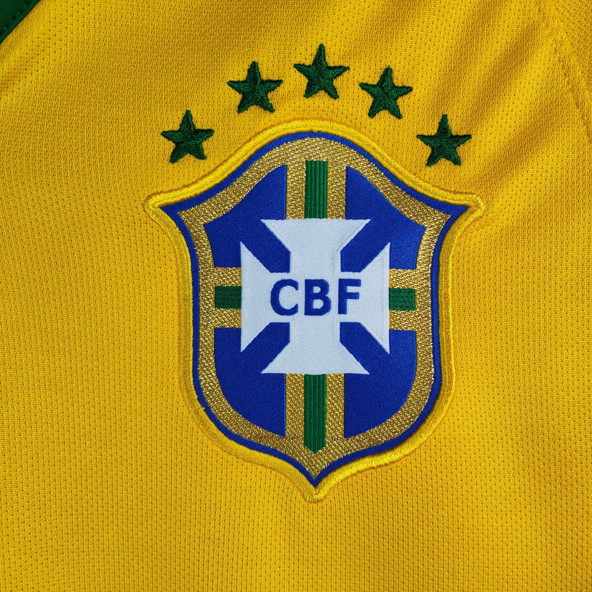 2014 - 15 Brazil Player Version Home Shirt Neymar 10 - 9.5/10 - (M) - Eternal Pitch