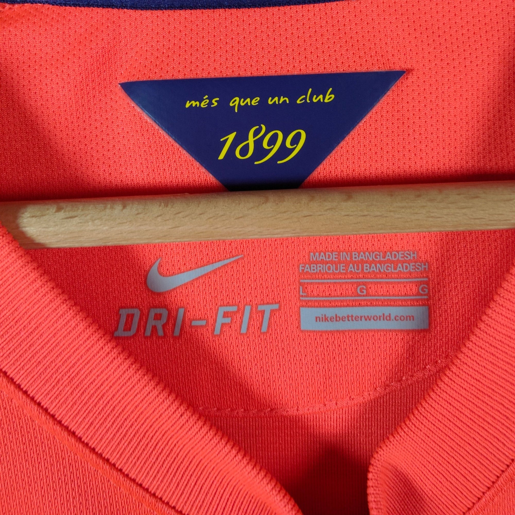 2014 - 15 FC Barcelona Away Shirt Messi 10 - 8.5/10 - (L) - Eternal Pitch
