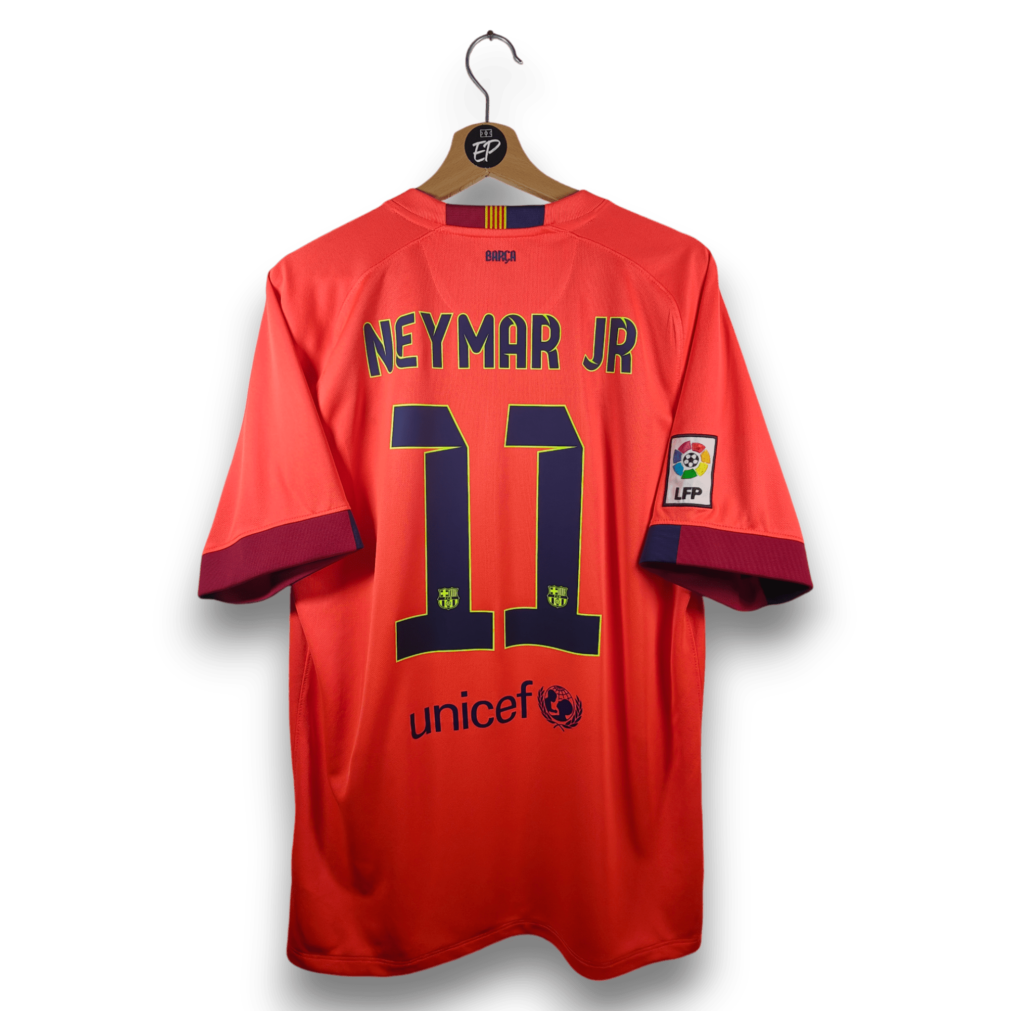 2014 - 15 FC Barcelona Away Shirt Neymar 11 - 8.5/10 - (L) - Eternal Pitch