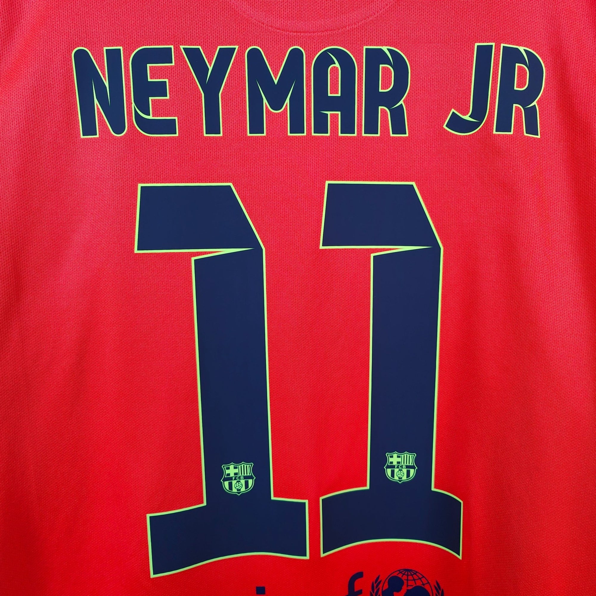 2014 - 15 FC Barcelona Away Shirt Neymar 11 - 8.5/10 - (L) - Eternal Pitch