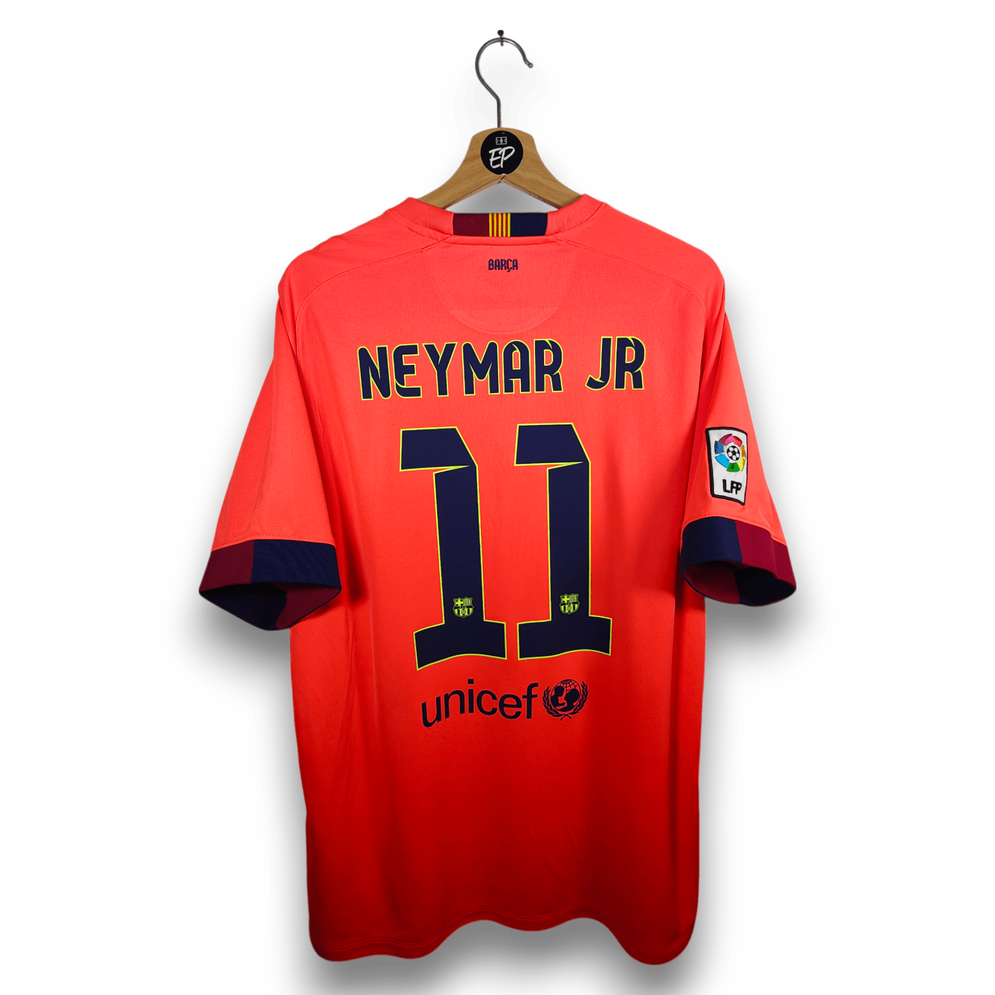 2014 - 15 FC Barcelona Away Shirt Neymar 11 - 9/10 - (XL) - Eternal Pitch