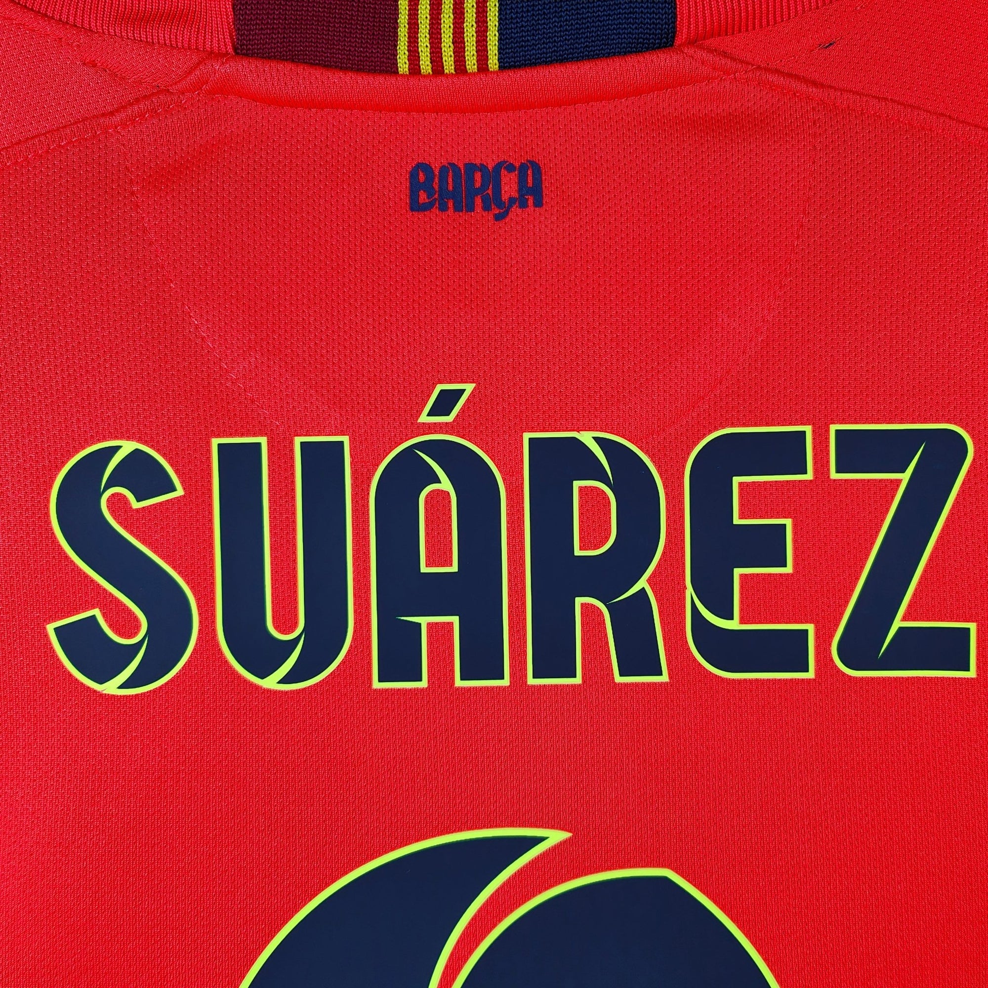 2014 - 15 FC Barcelona Away Shirt Suarez 9 - 7/10 - (L) - Eternal Pitch