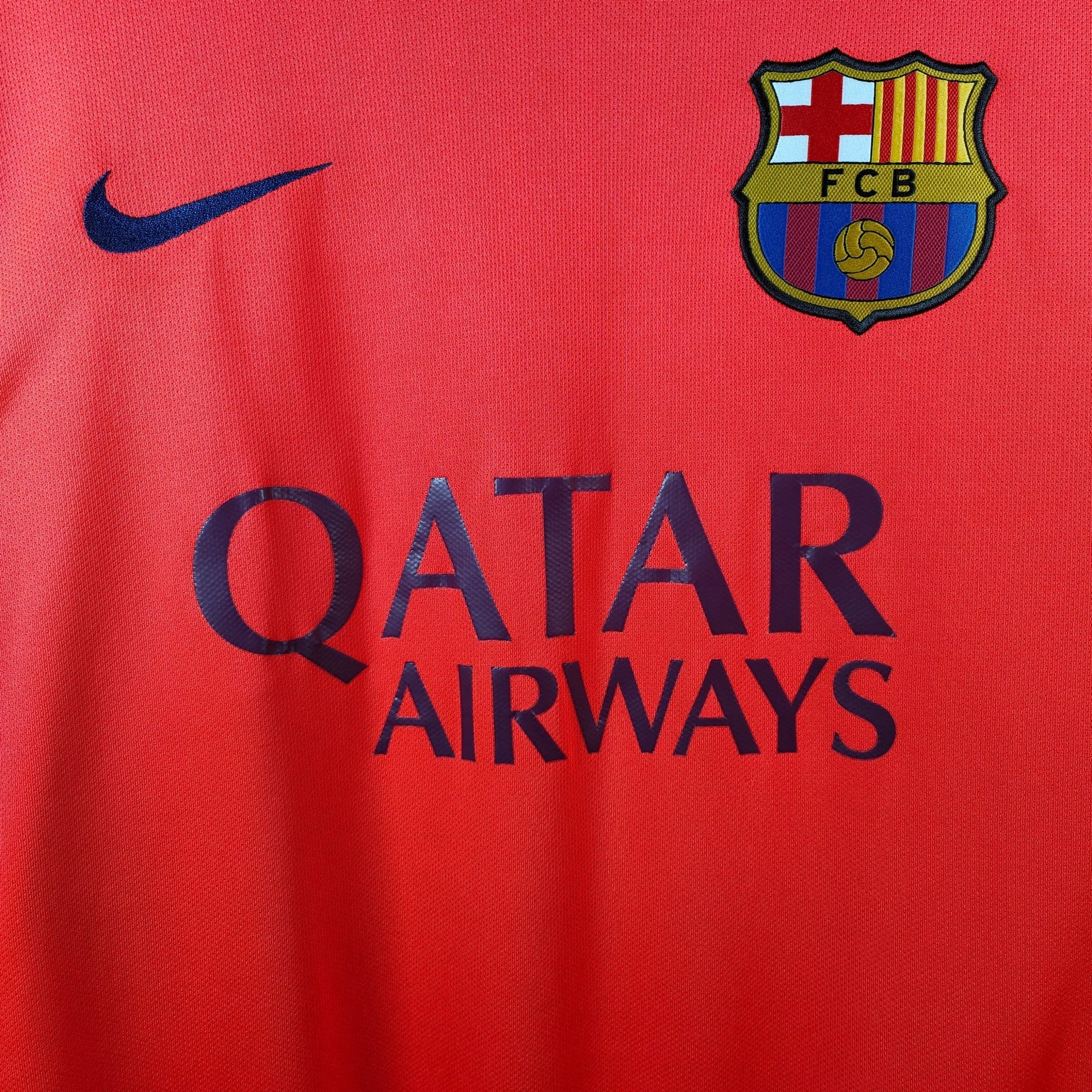 2014 - 15 FC Barcelona Away Shirt Suarez 9 - 7/10 - (L) - Eternal Pitch