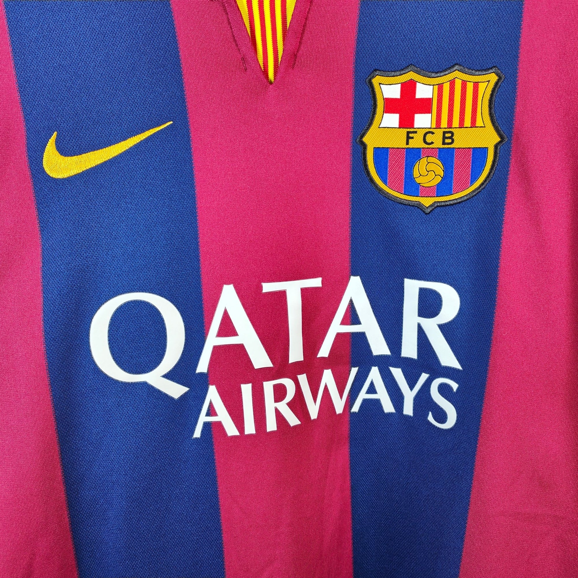 2014 - 15 FC Barcelona Home Shirt Neymar 11 - 9/10 - (XXL) - Eternal Pitch