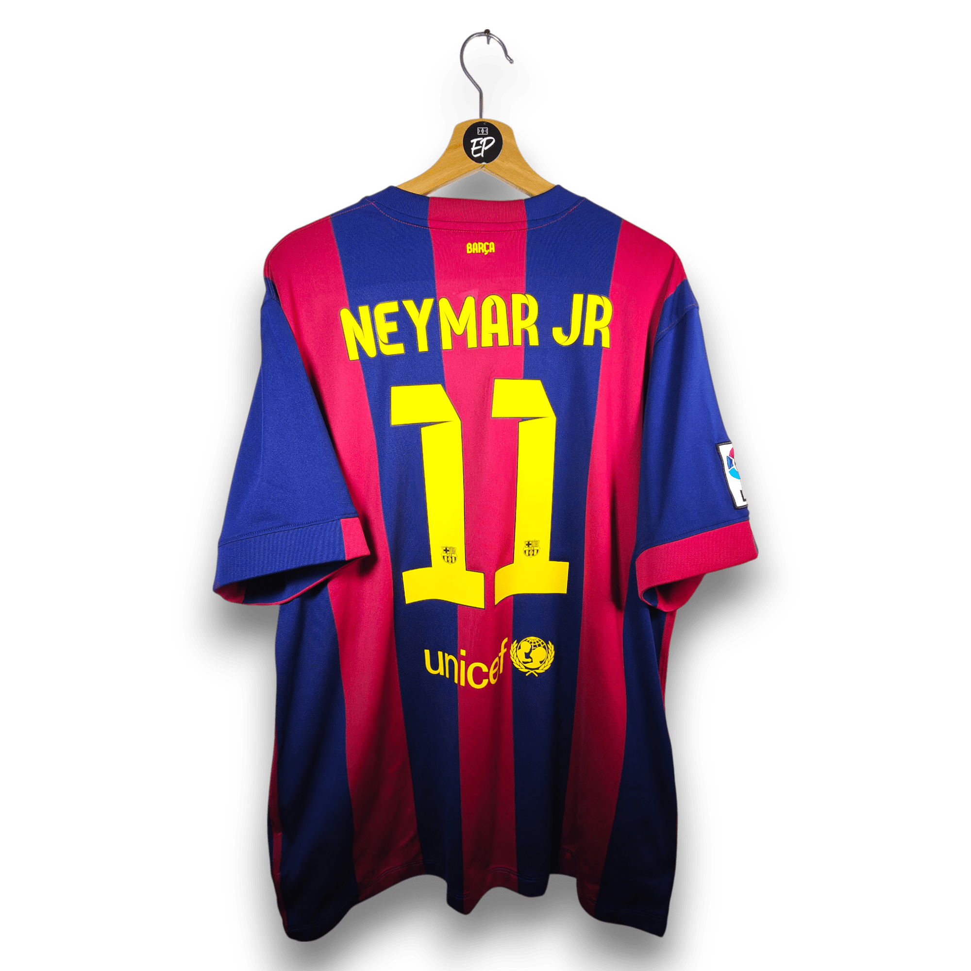 2014 - 15 FC Barcelona Home Shirt Neymar 11 - 9/10 - (XXL) - Eternal Pitch